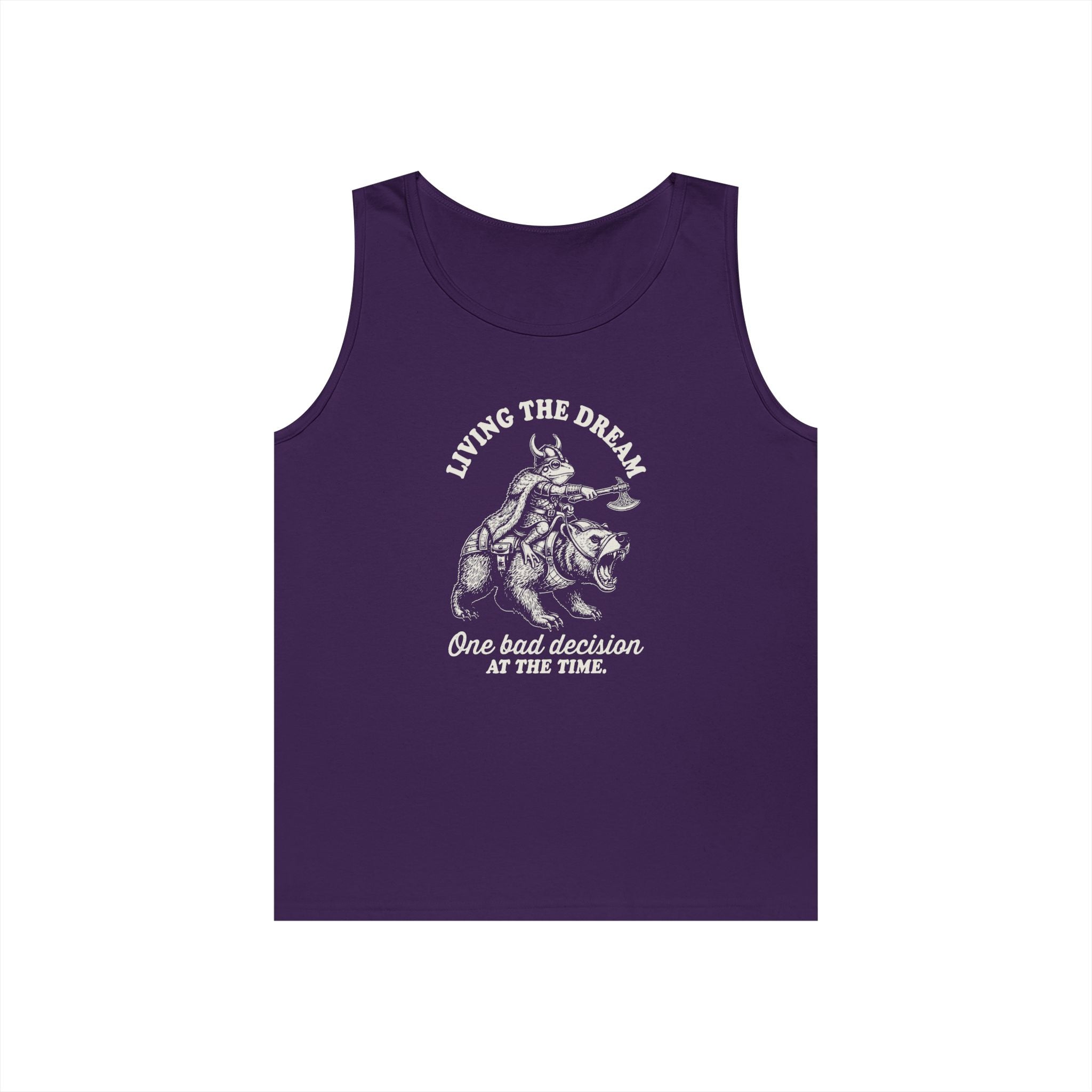 Living The Dream Heavy Cotton Tank Top