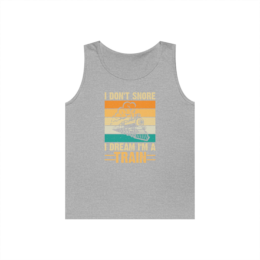 I Don't Snore Heavy Cotton Tank Top