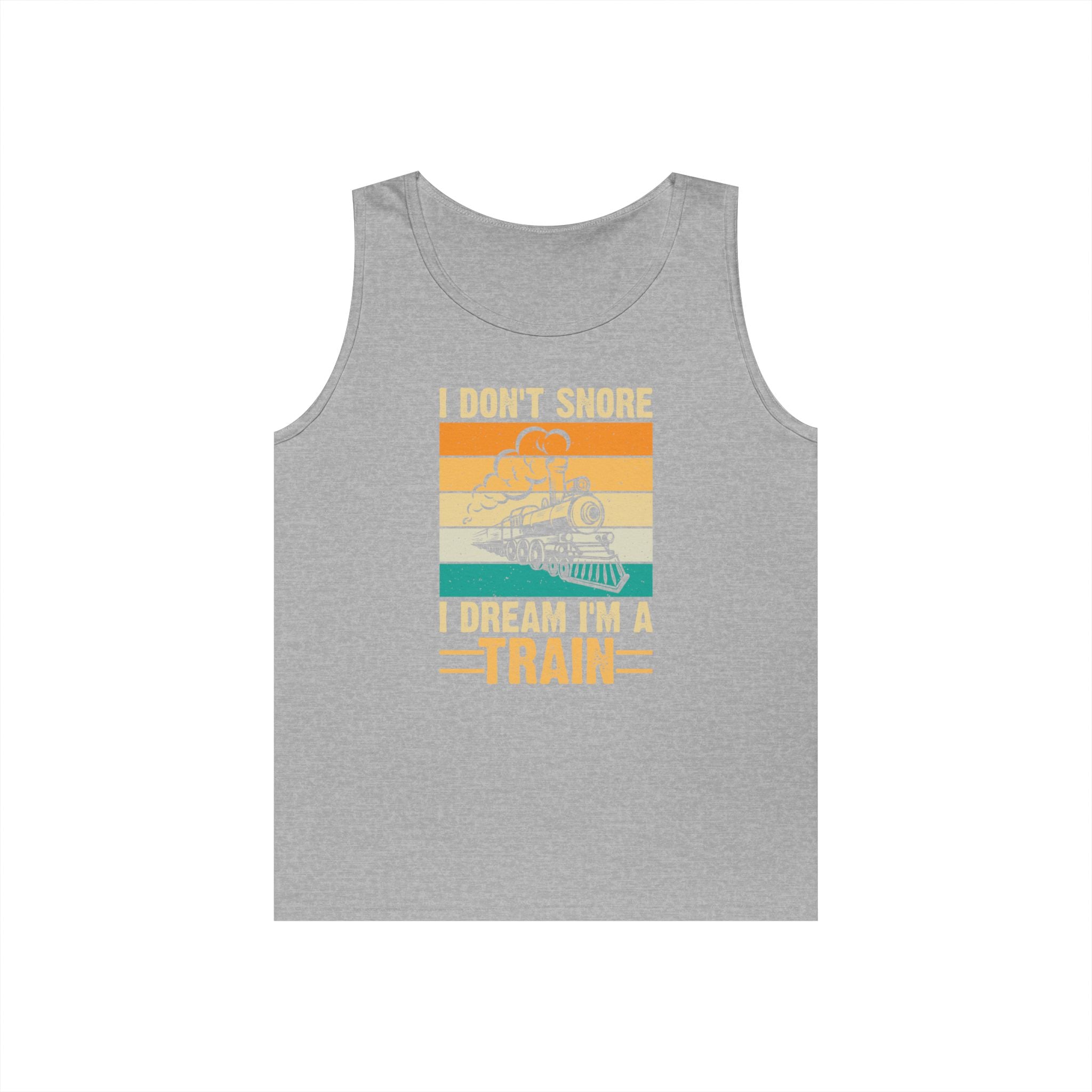 I Don't Snore Heavy Cotton Tank Top