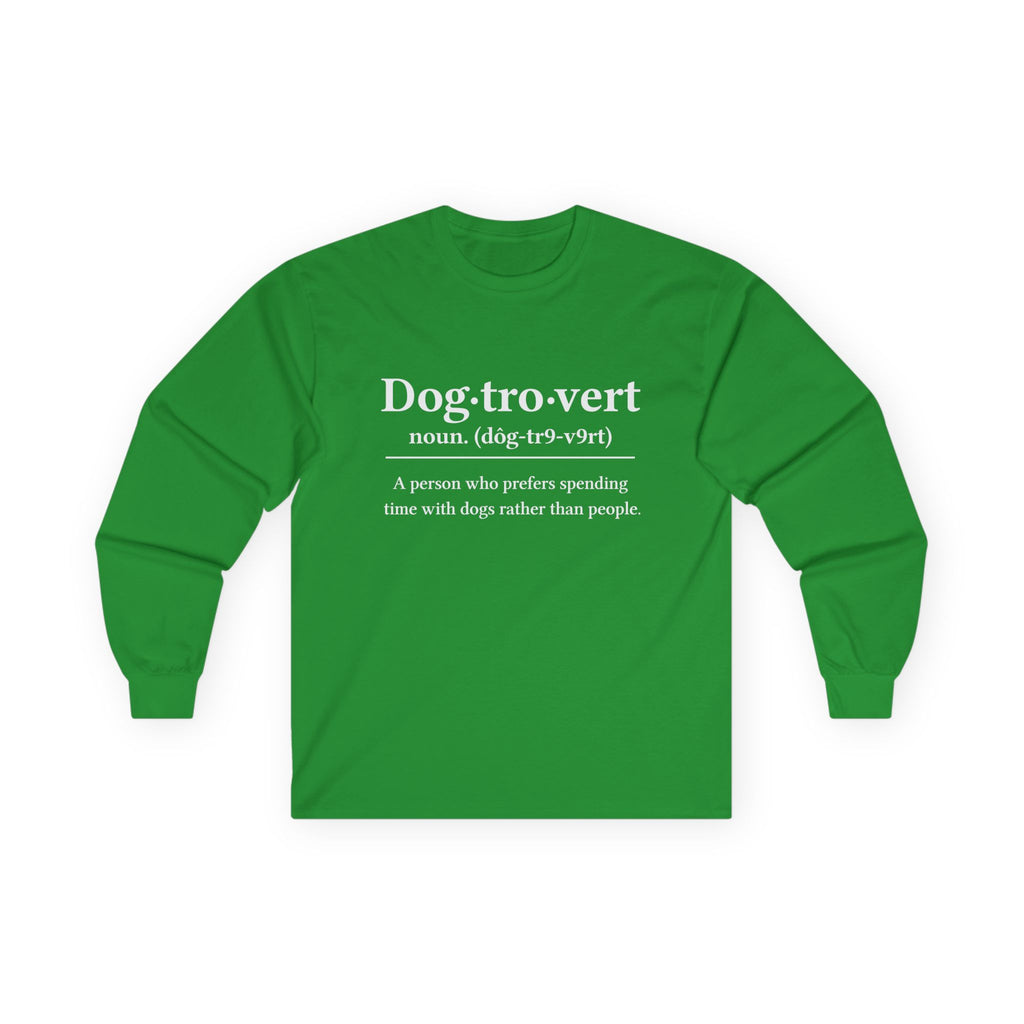 Dog-Tro-Vert Cotton Long Sleeve Tee