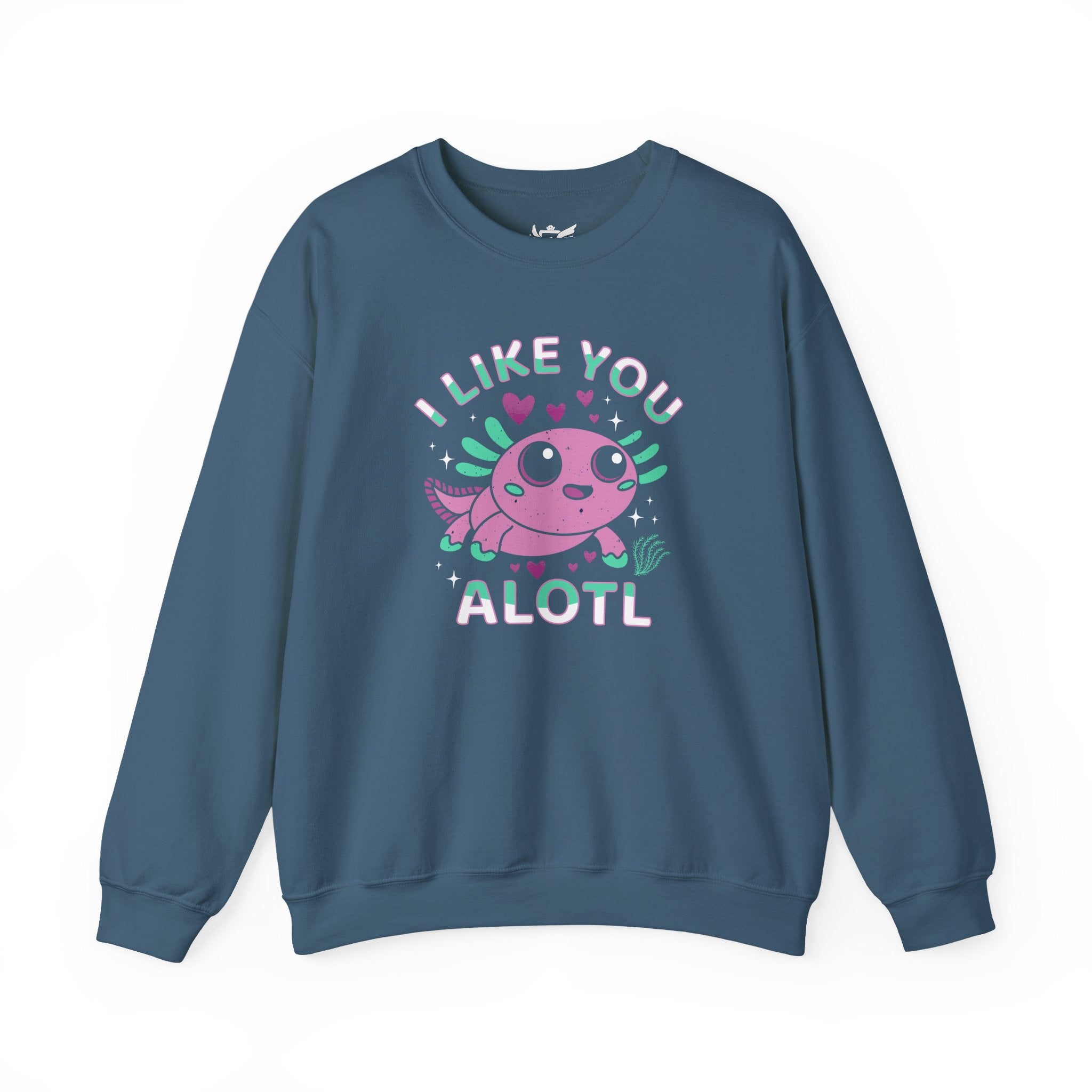 I Like You Alotl Heavy Blend™ Crewneck Sweatshirt