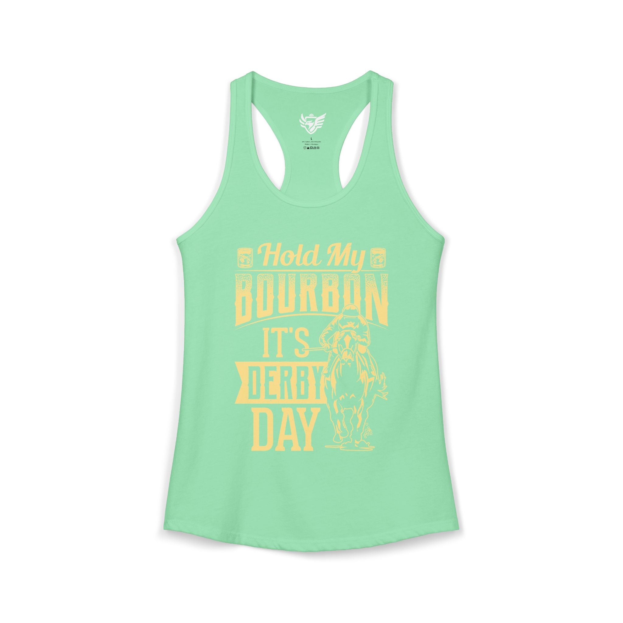 Derby Day Ideal Racerback Tank
