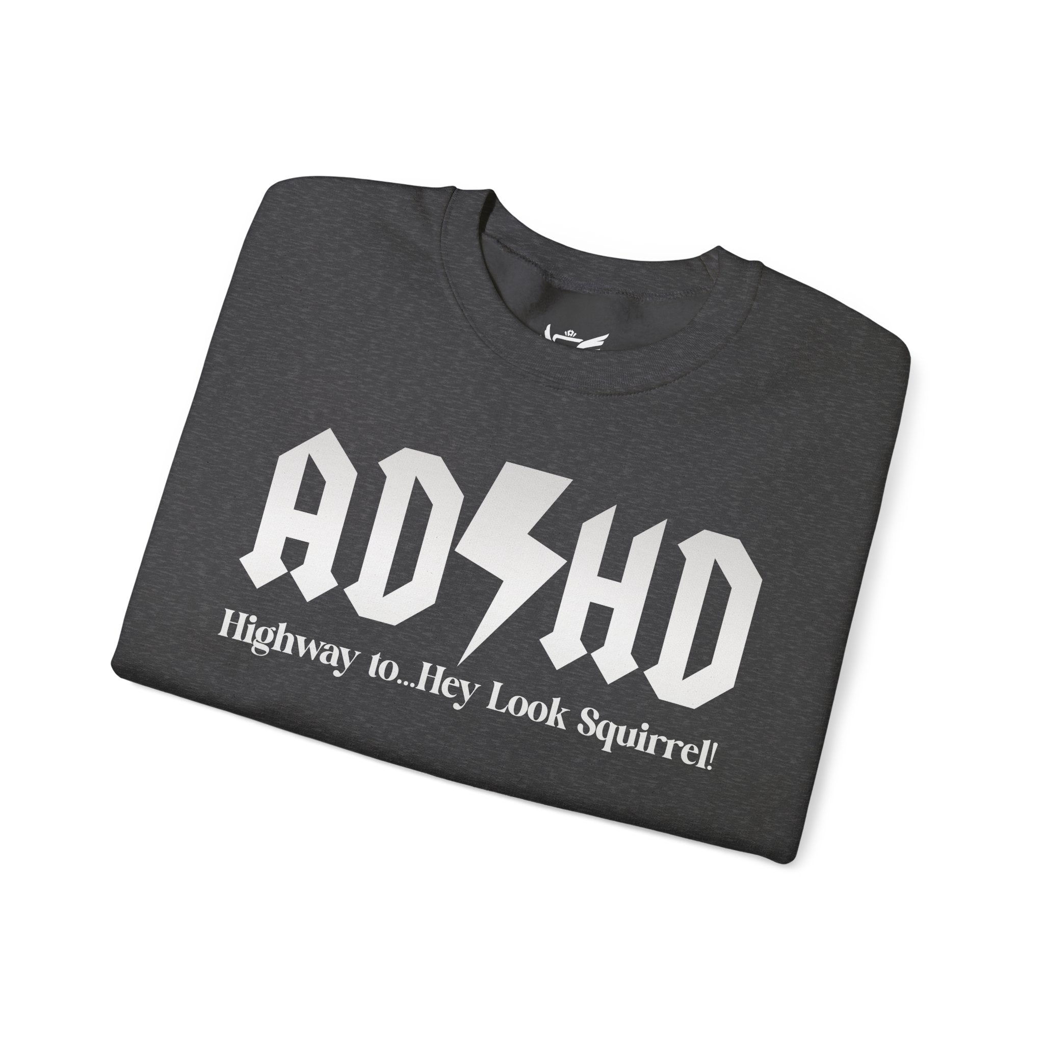 ADHD Highway to... Heavy Blend™ Crewneck Sweatshirt