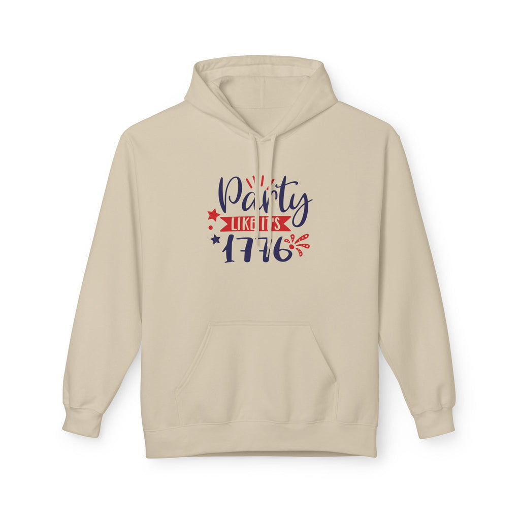 Party Like It's 1776 Midweight Softstyle Fleece Hoodie