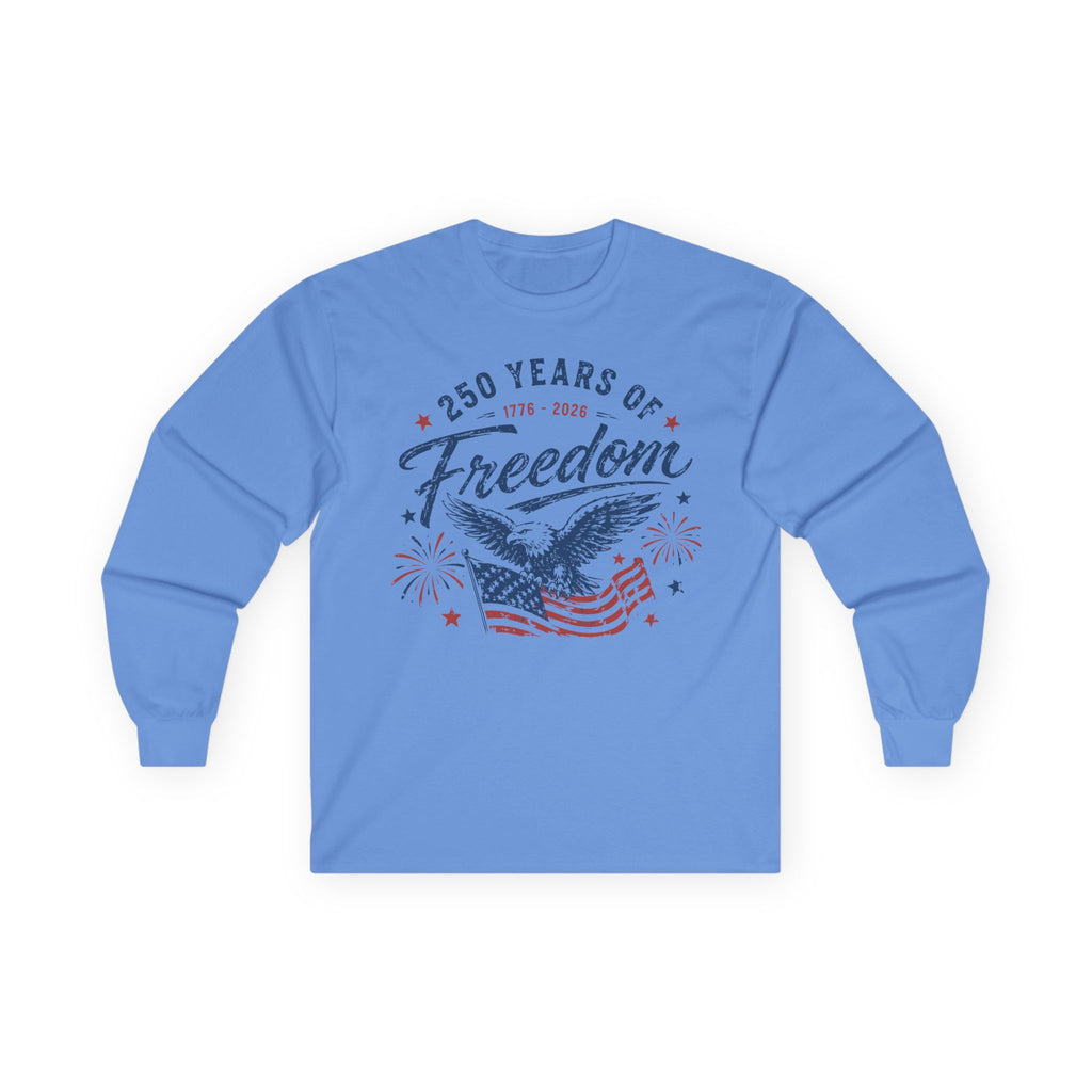 250 Years of Freedom Cotton Long Sleeve Tee