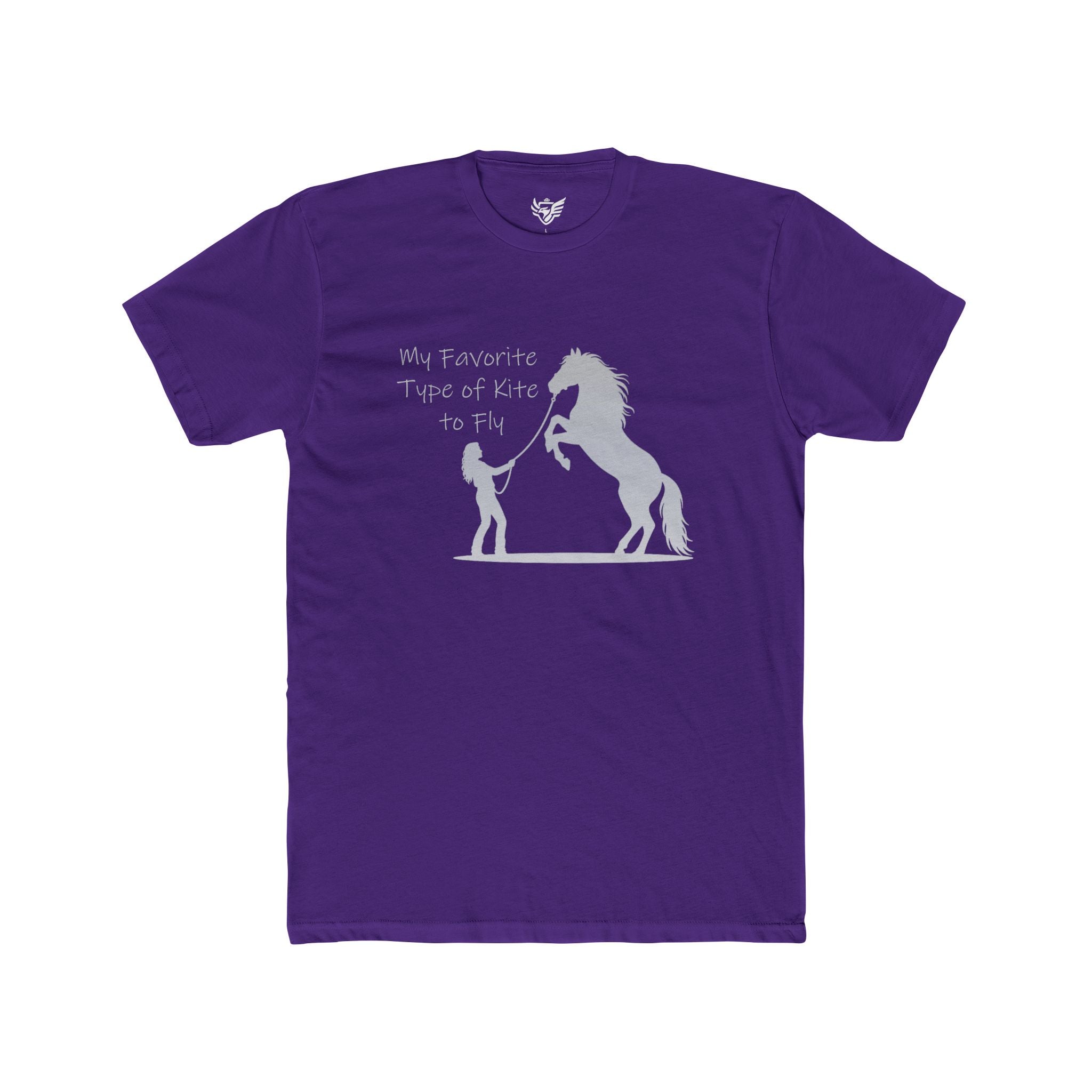 My Favorite Type of Kite Cotton Crew Tee