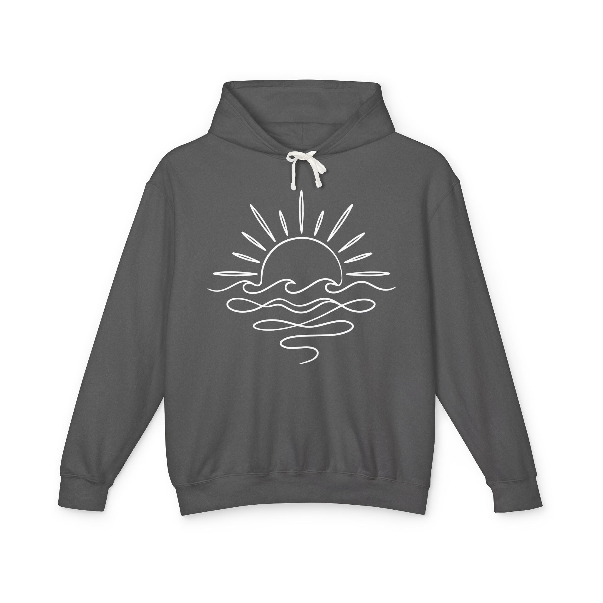 Sunny Sea Lightweight Hooded Sweatshirt
