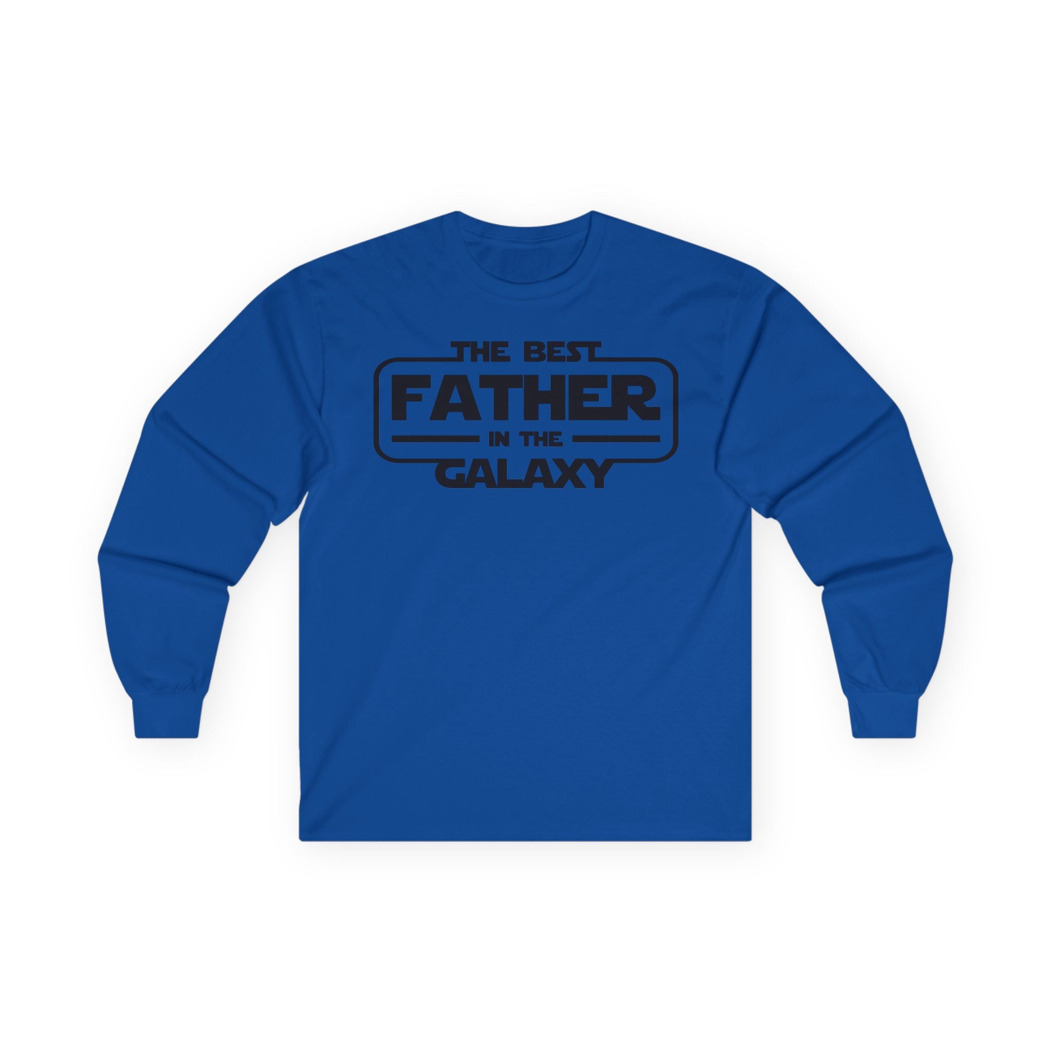 The Best Father In The Galaxy Cotton Long Sleeve Tee