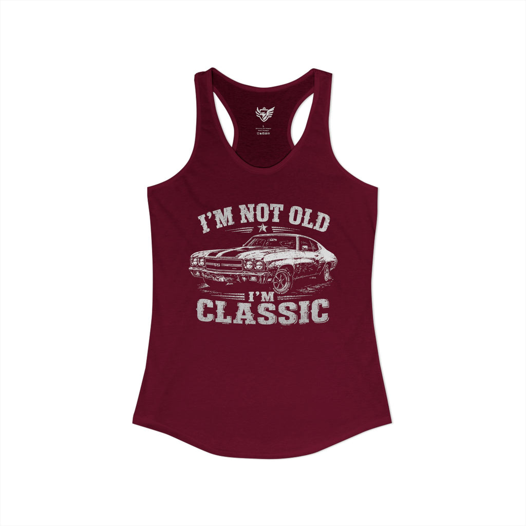 Not Old, Classic Ideal Racerback Tank