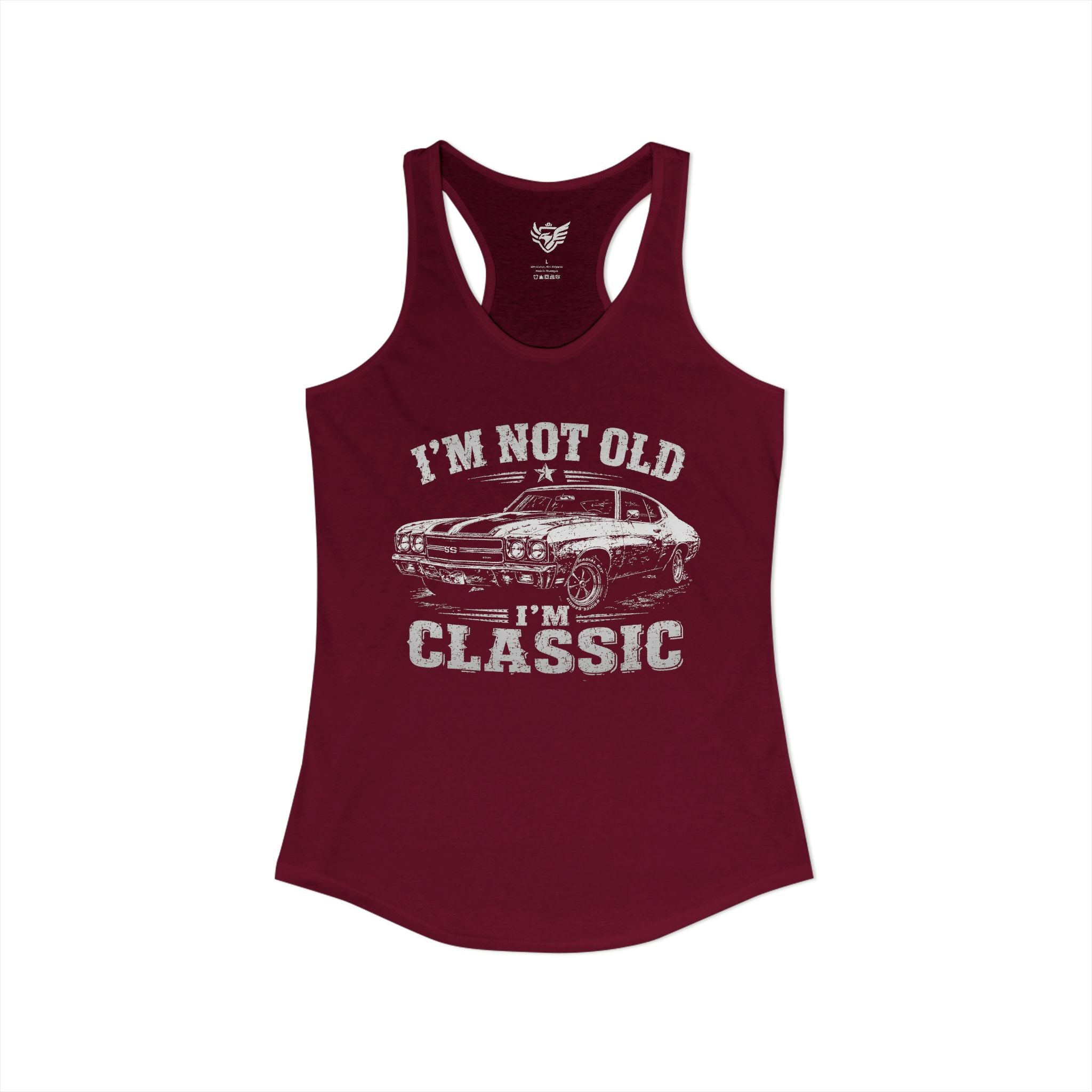 Not Old, Classic Ideal Racerback Tank