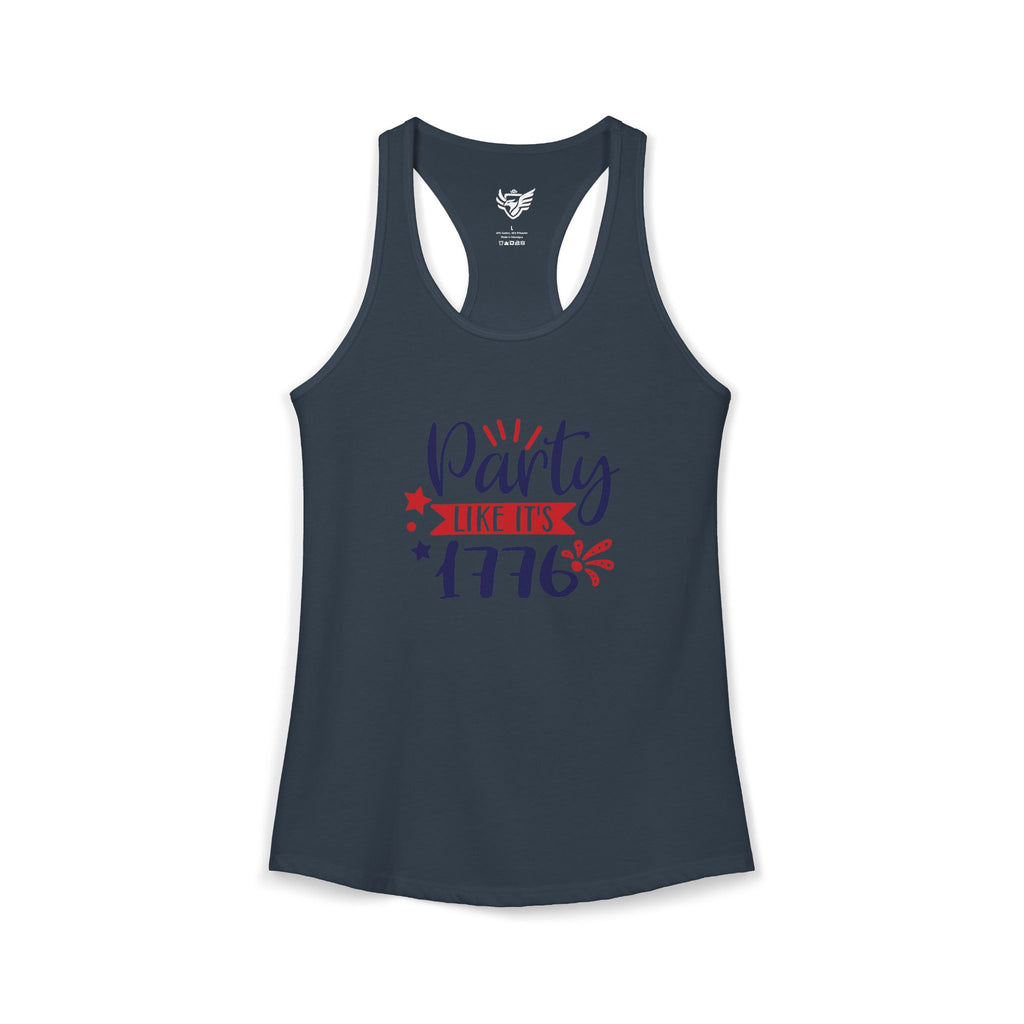 Party Like It's 1776 Ideal Racerback Tank