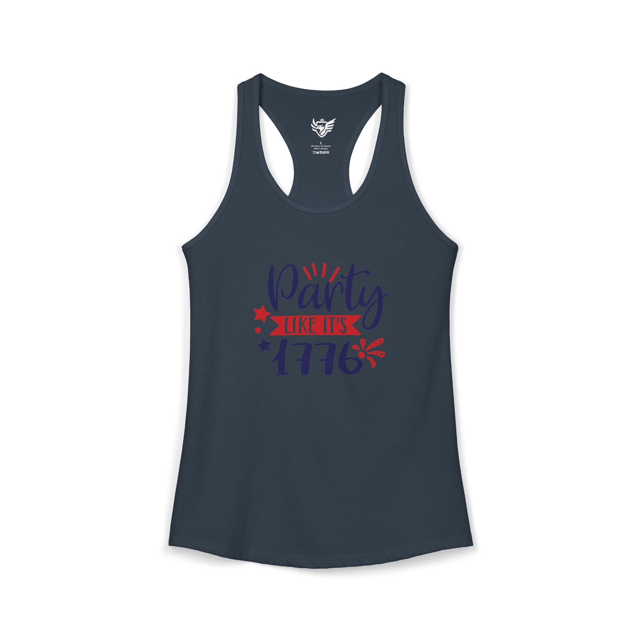 Party Like It's 1776 Ideal Racerback Tank