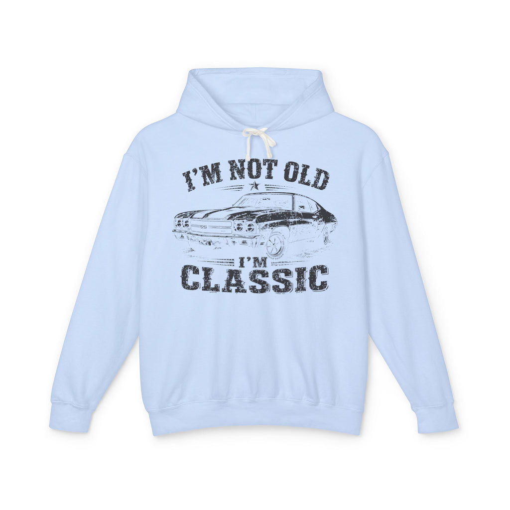Not Old, Classic Lightweight Hooded Sweatshirt