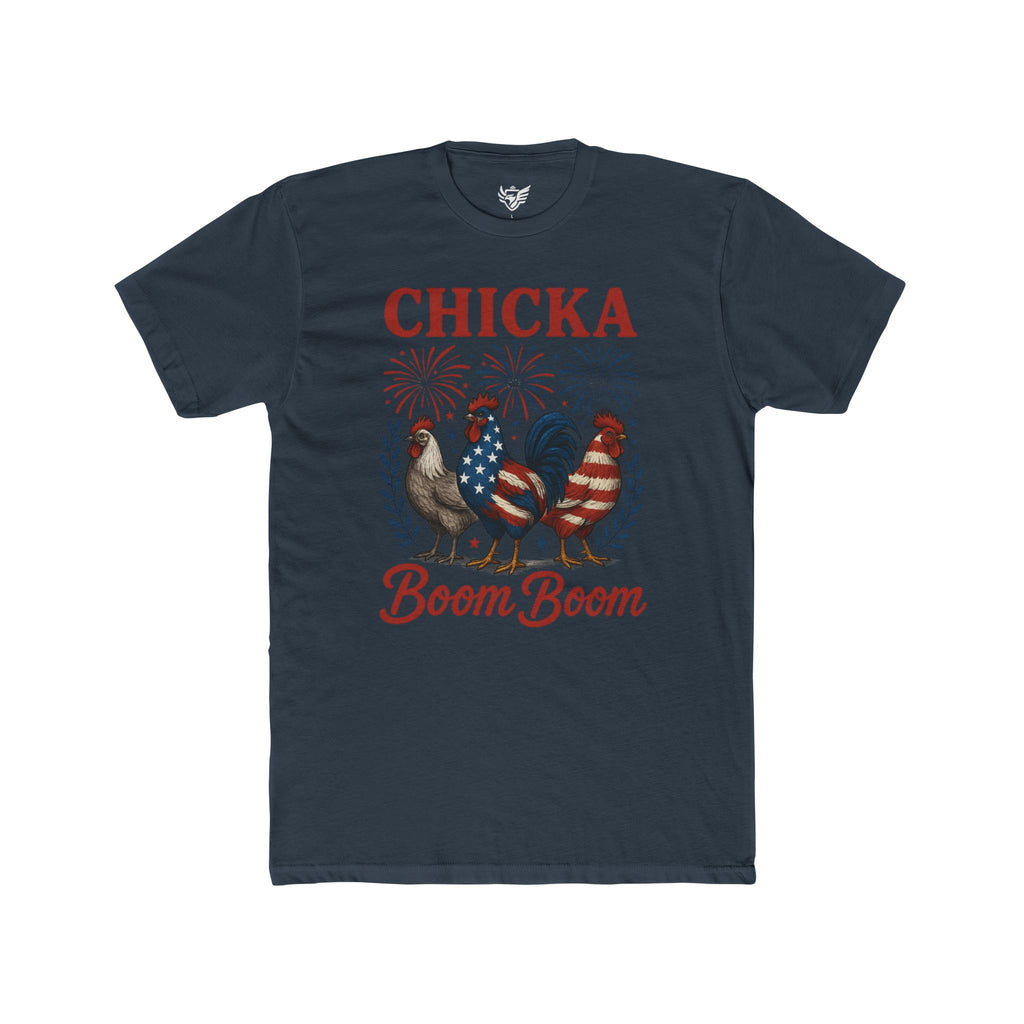 Chicka Boom Boom Cotton Crew Tee