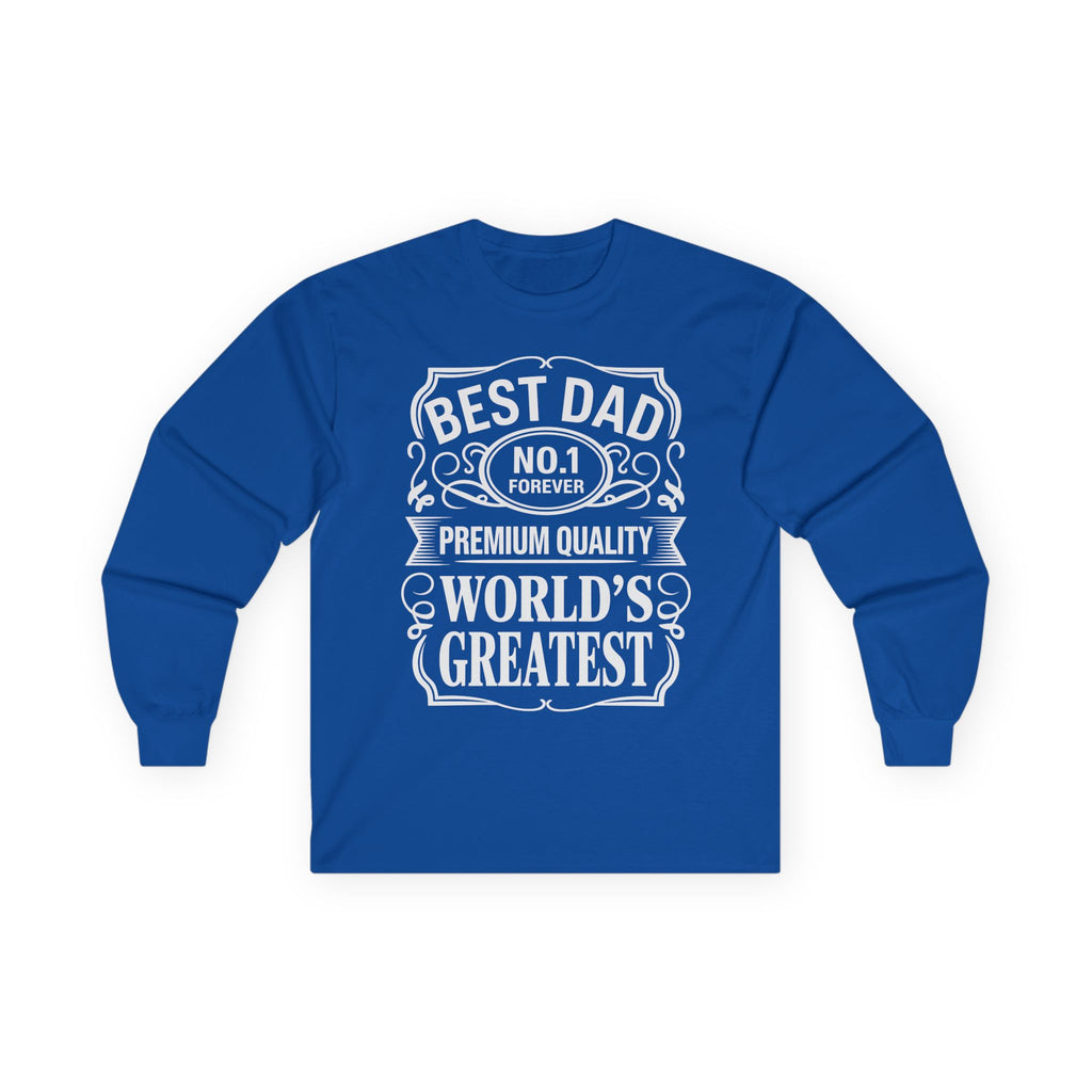 Bourbon Dad Cotton Long Sleeve Tee