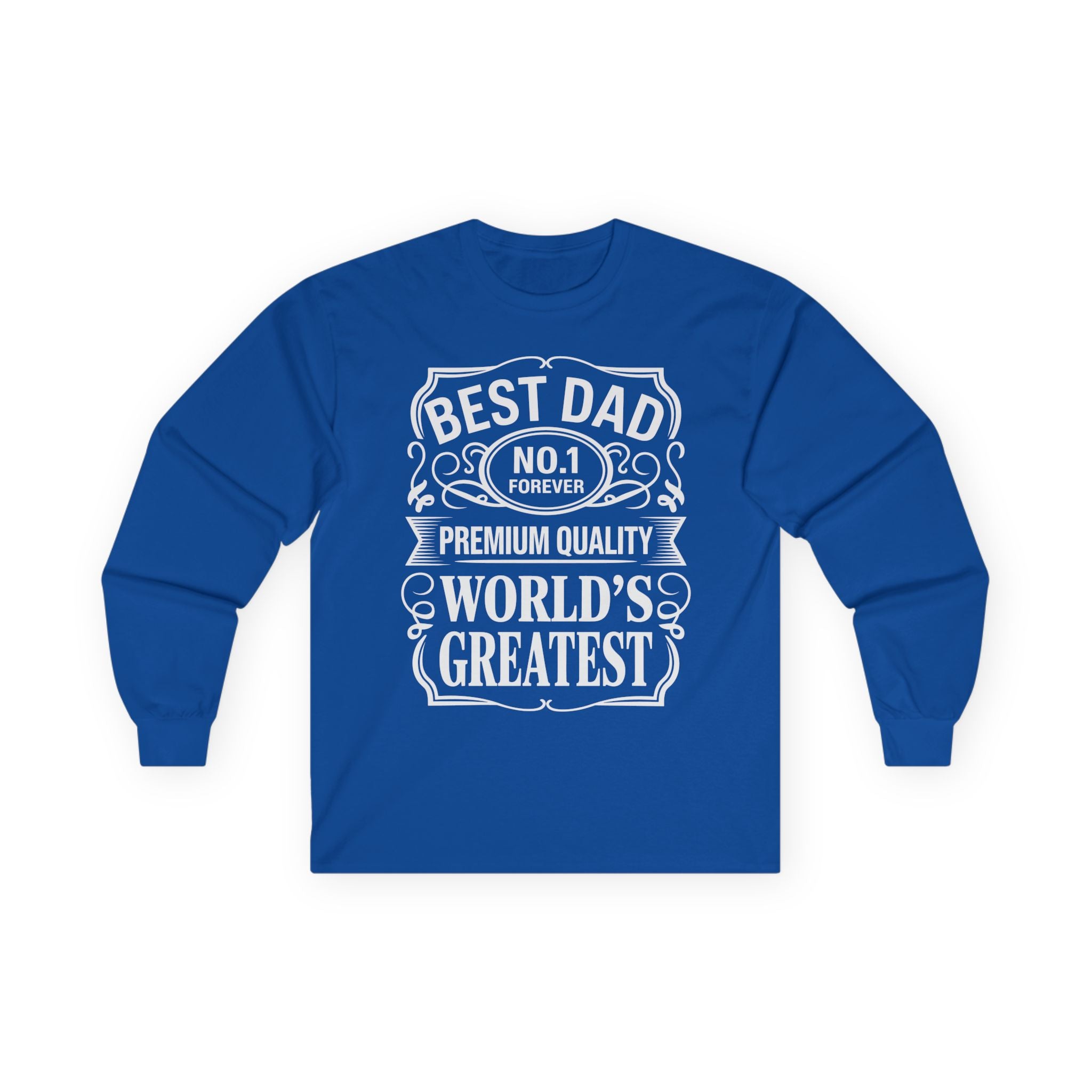 Bourbon Dad Cotton Long Sleeve Tee