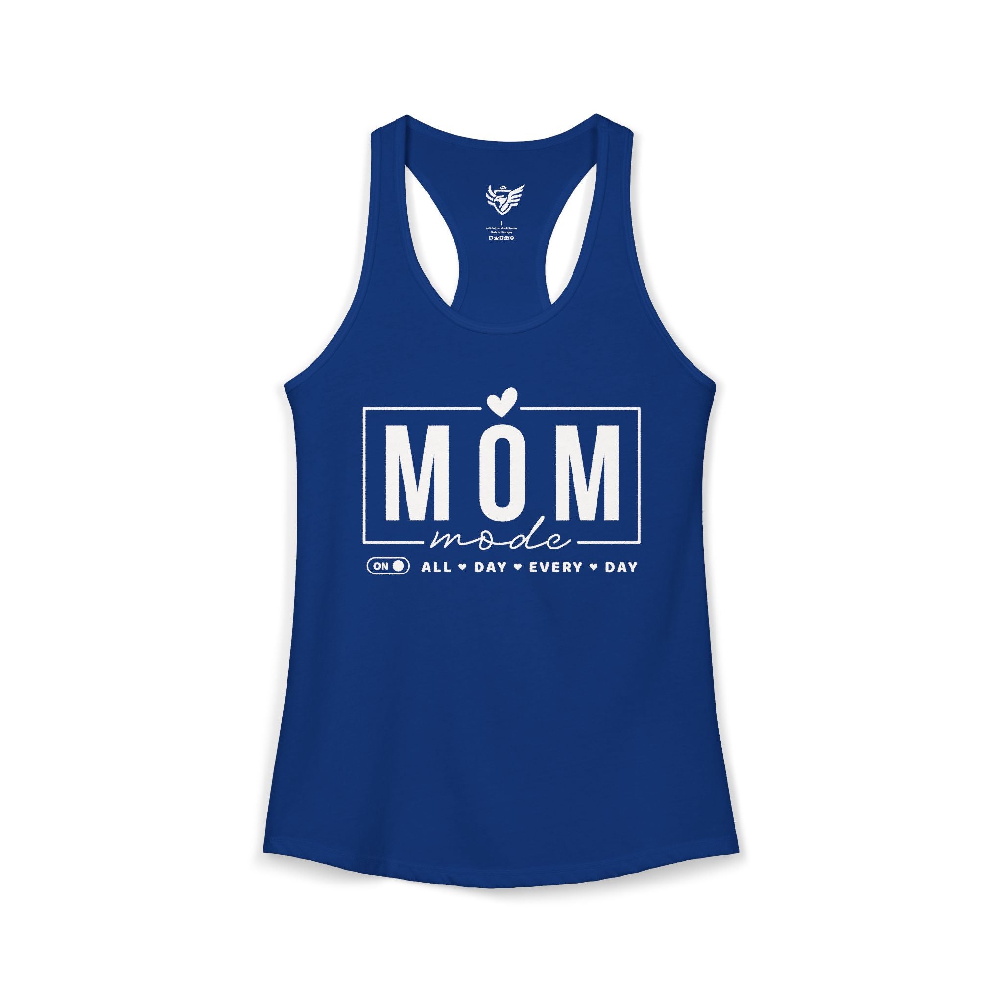 Mom Mode Ideal Racerback Tank