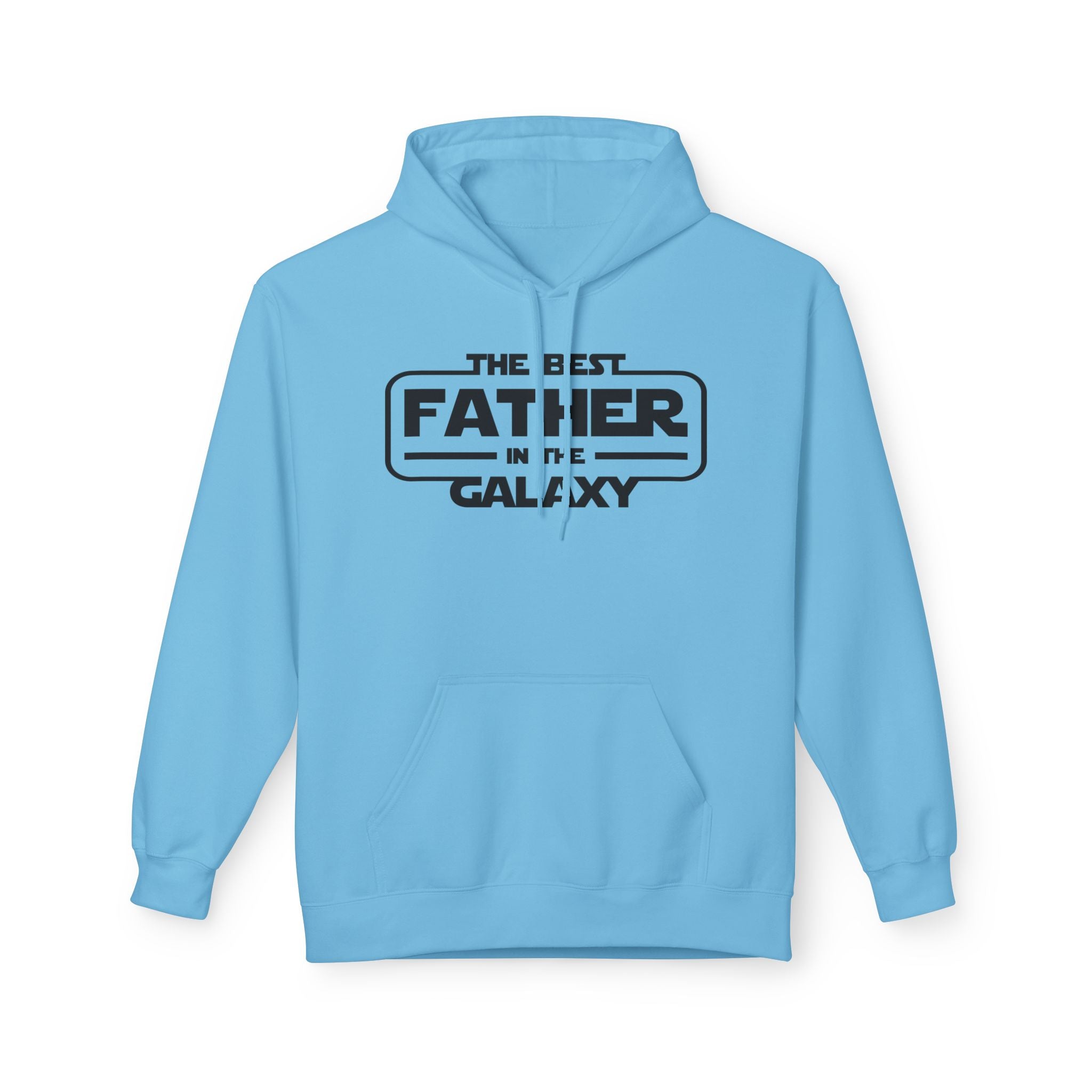 The Best Father in the Galaxy Midweight Softstyle Fleece Hoodie