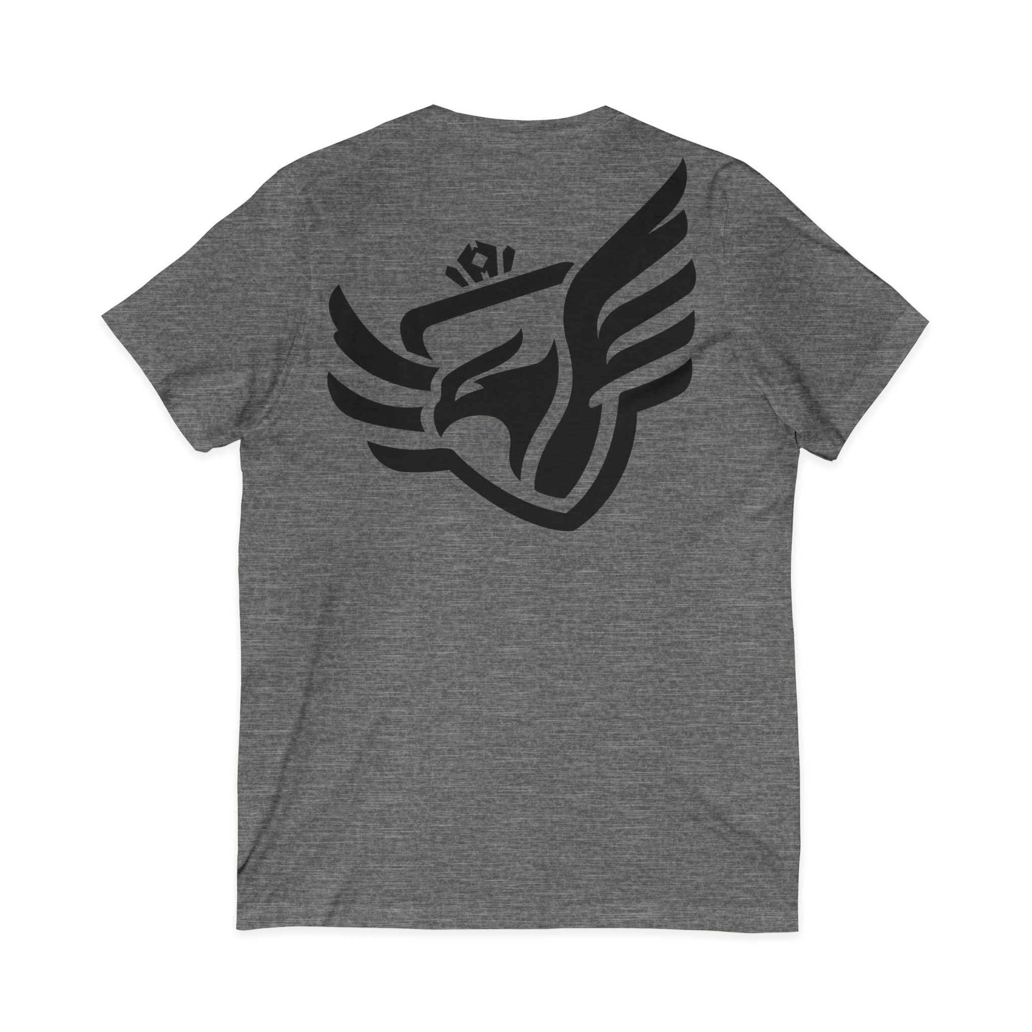 Royal Sparrow Jersey Short Sleeve V-Neck Tee