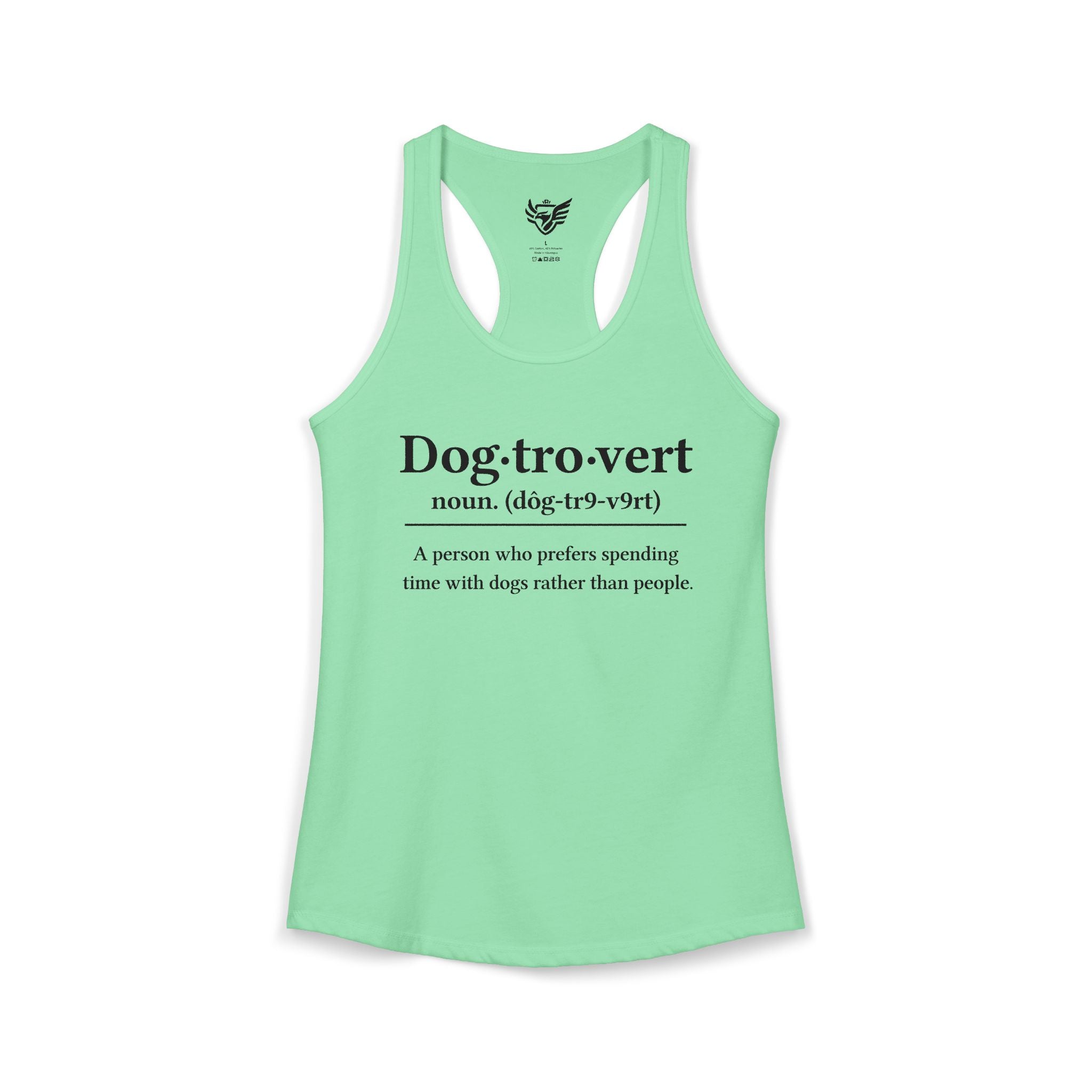 Dog-Tro-Vert Ideal Racerback Tank