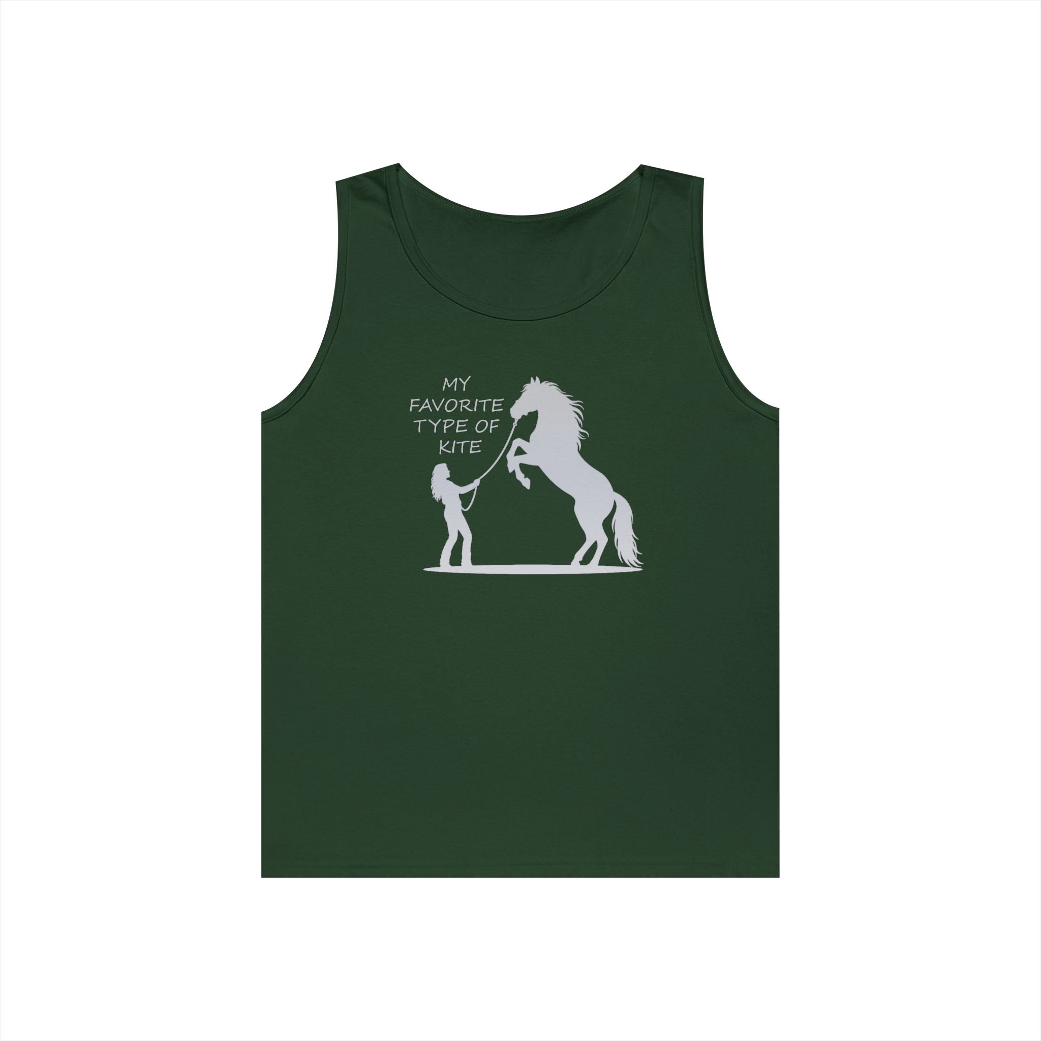 My Favorite Type of Kite Heavy Cotton Tank Top