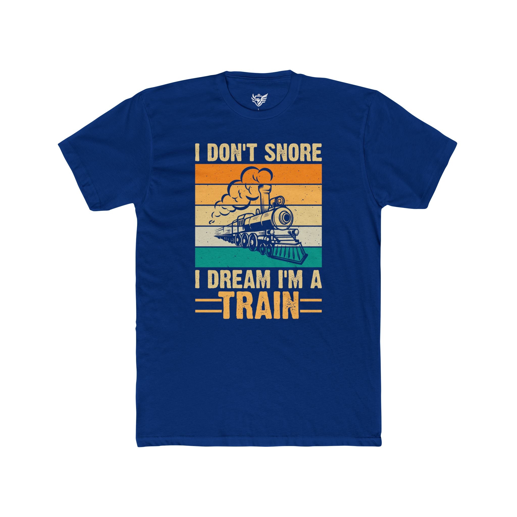 I Don't Snore Cotton Crew Tee