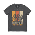 Racing Jersey Short Sleeve V-Neck Tee