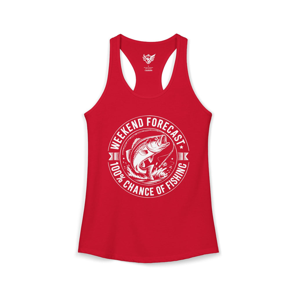 Weekend Forecast Ideal Racerback Tank