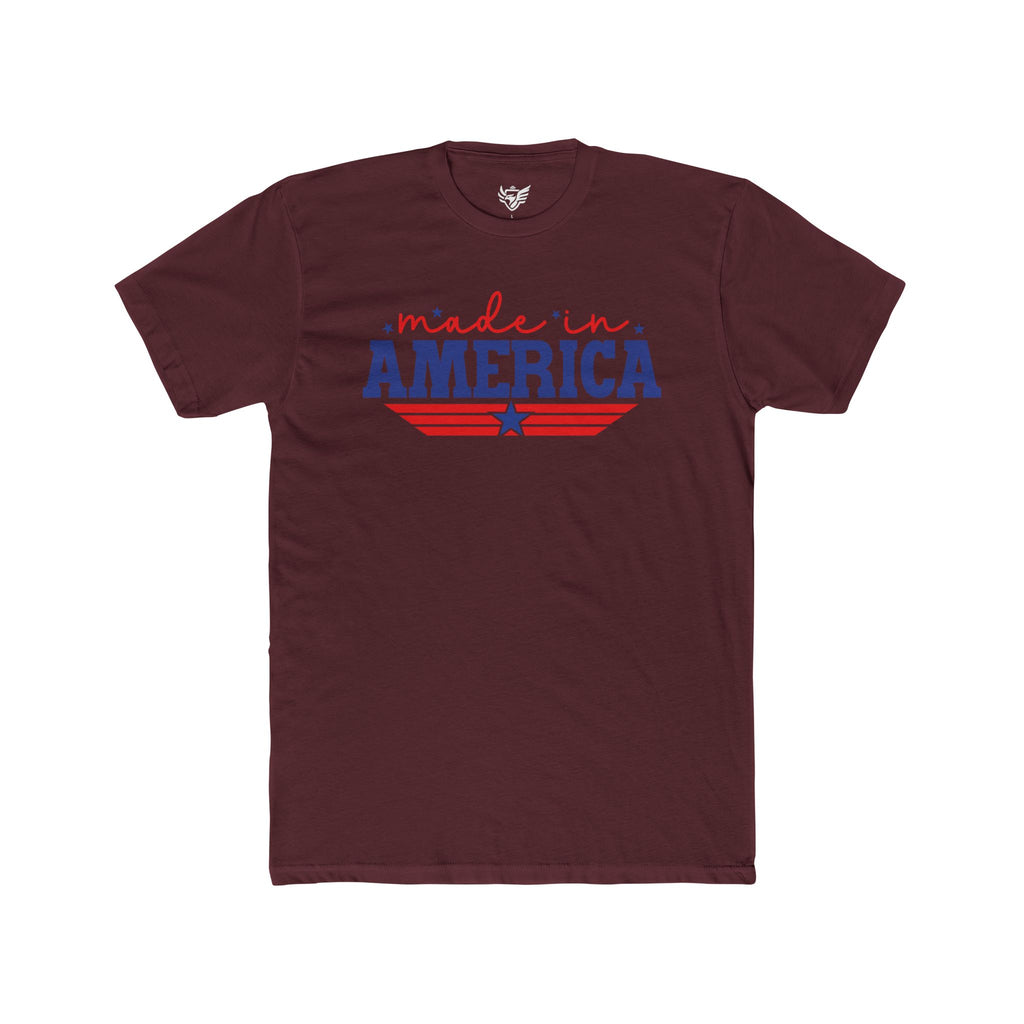 Made In America Cotton Crew Tee