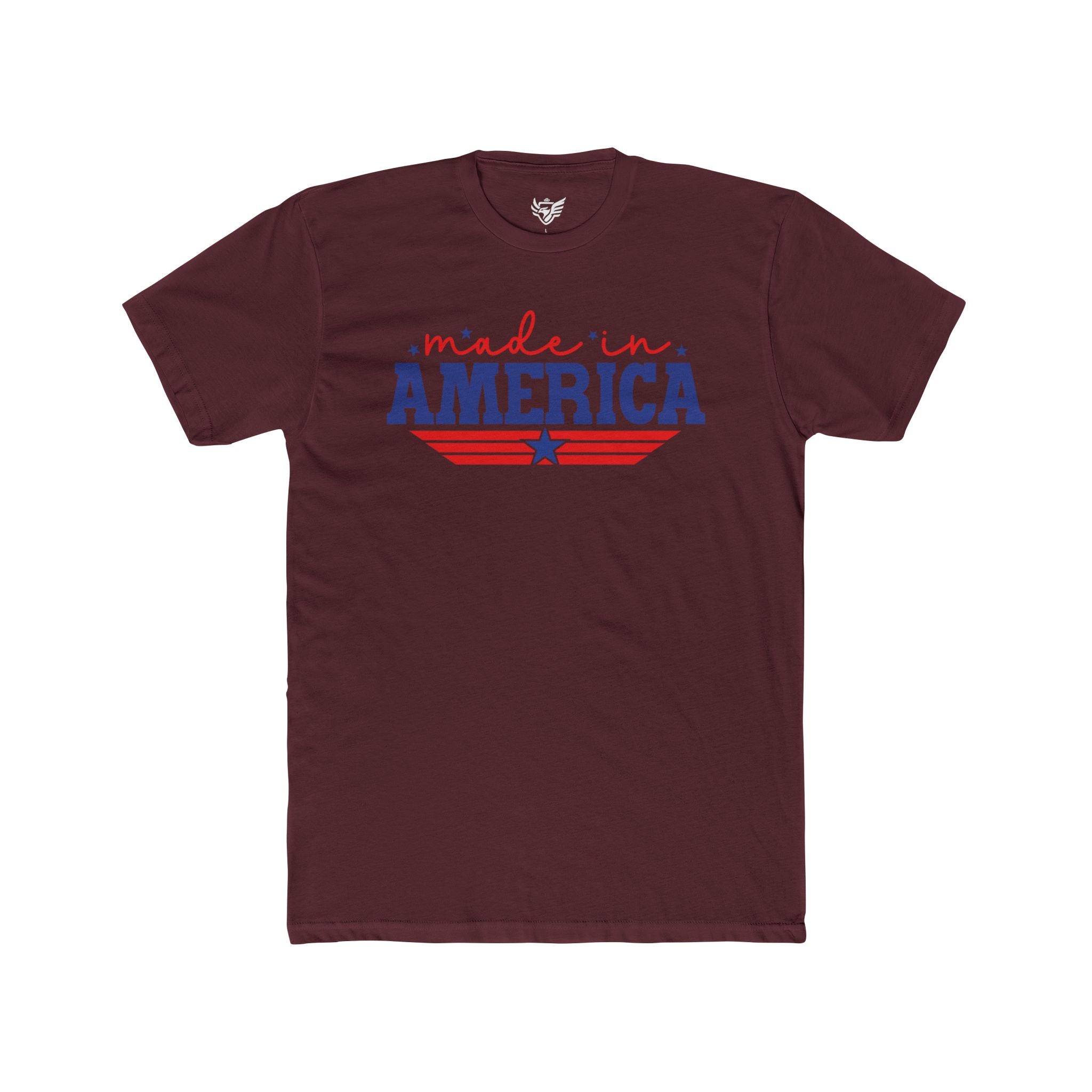 Made In America Cotton Crew Tee