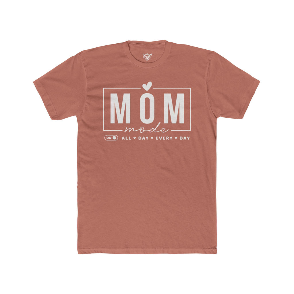 Mom Mode Cotton Crew Tee