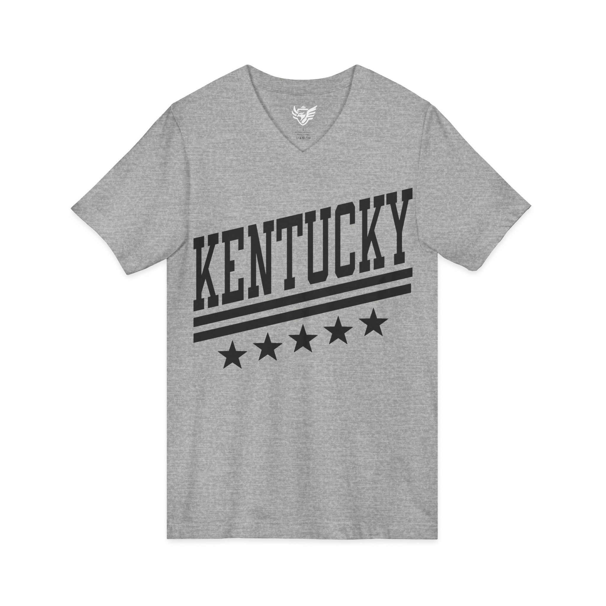 KY 5 Star Jersey Short Sleeve V-Neck Tee