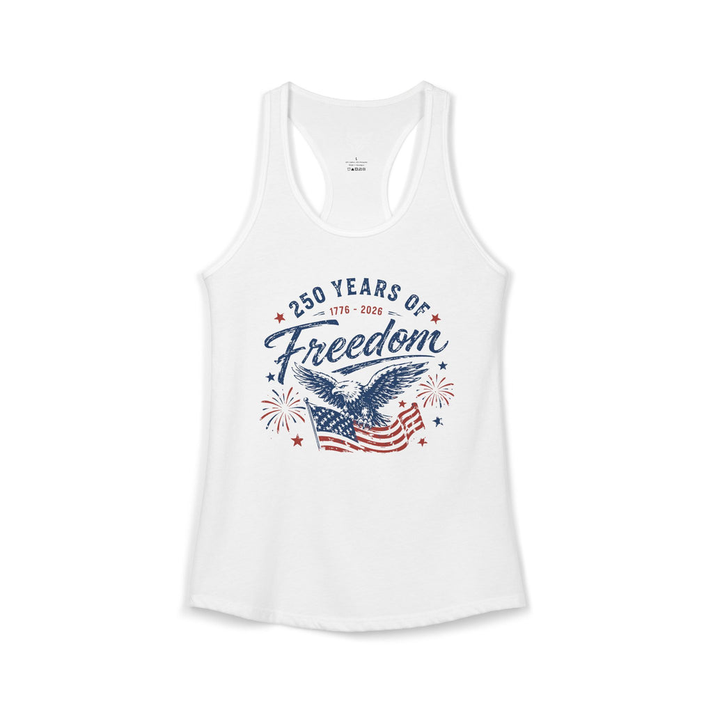 250 Years of Freedom Ideal Racerback Tank