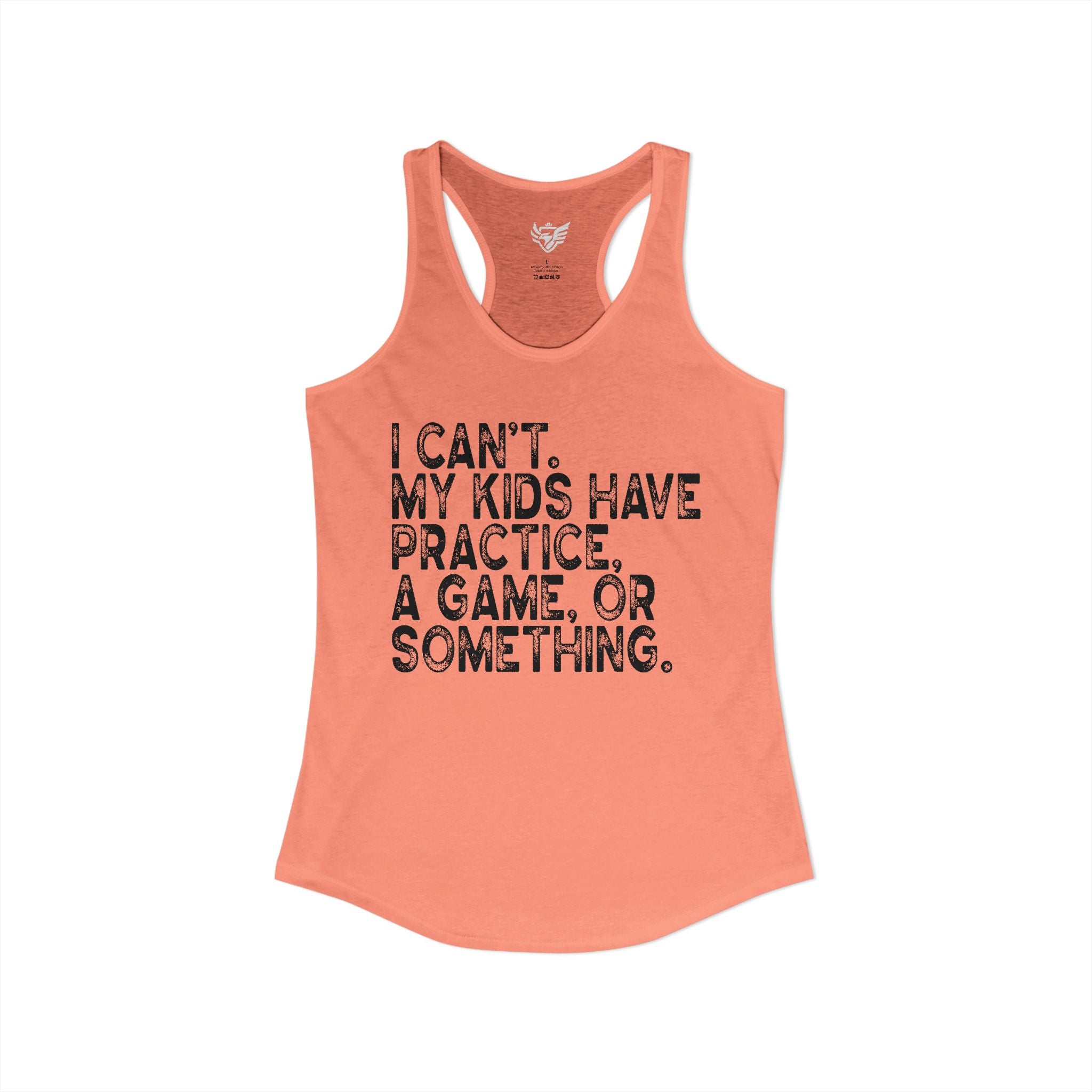Busy Parents Ideal Racerback Tank