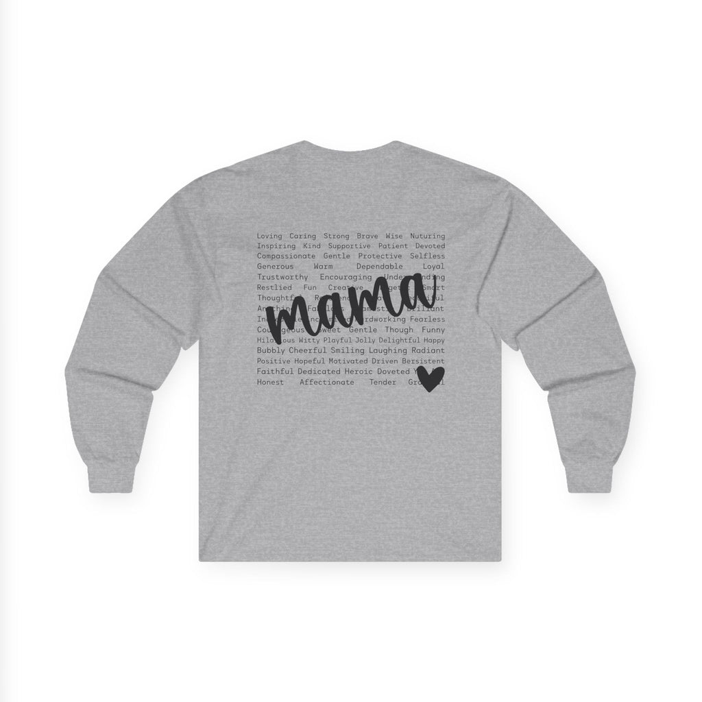 Mama Cotton Long Sleeve Tee