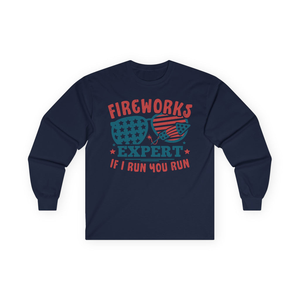 Fireworks Expert Cotton Long Sleeve Tee