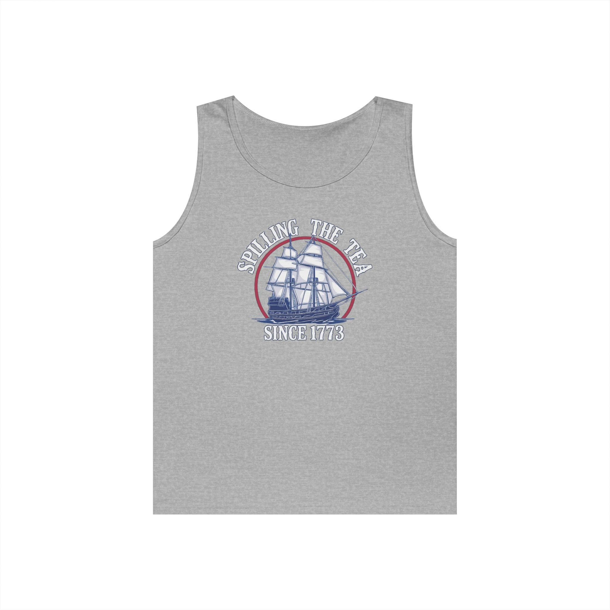 Spilling The Tea Heavy Cotton Tank Top
