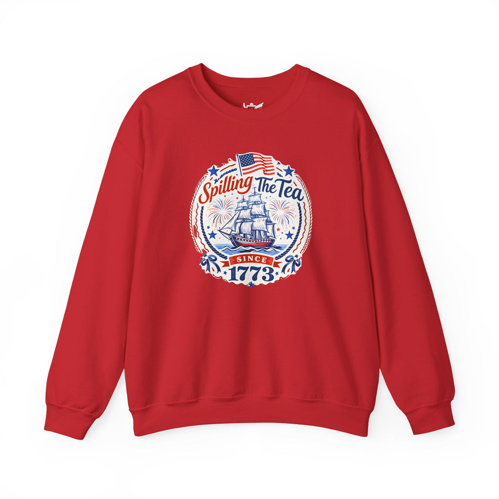 Spilling The Tea Heavy Blend™ Crewneck Sweatshirt