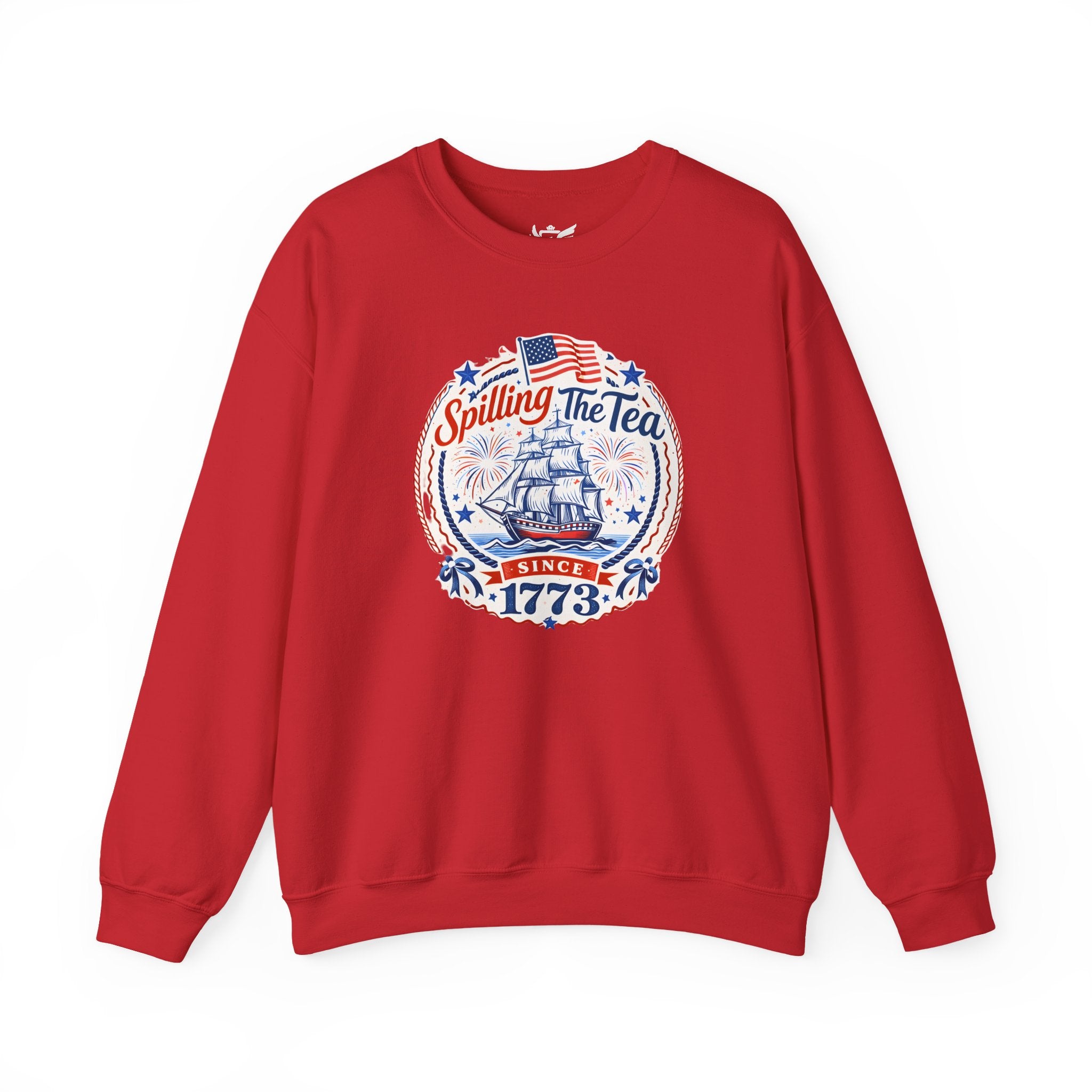 Spilling The Tea Heavy Blend™ Crewneck Sweatshirt