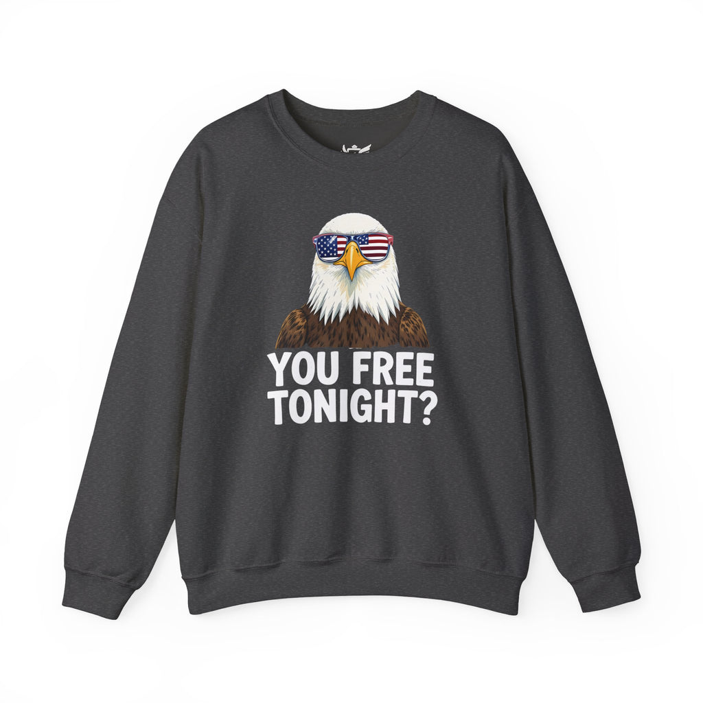 You Free Tonight? Heavy Blend™ Crewneck Sweatshirt