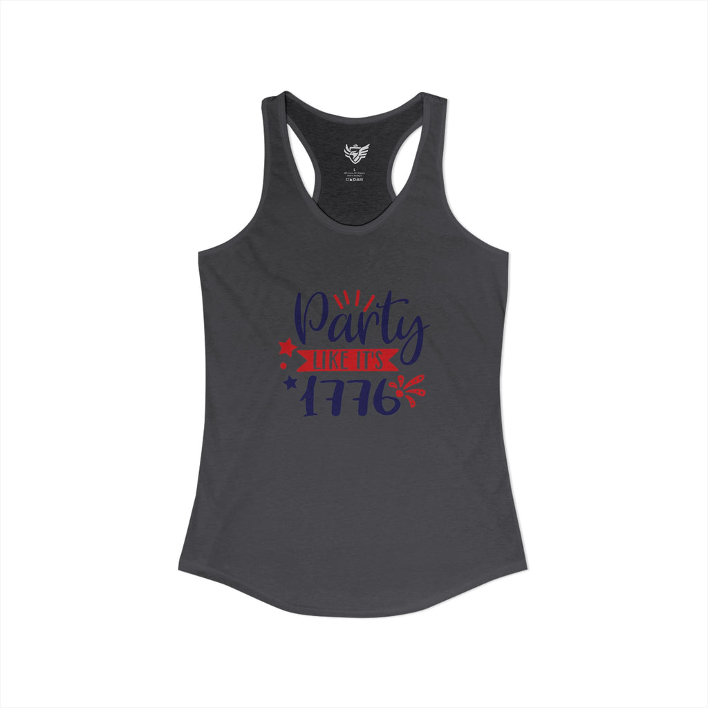 Party Like It's 1776 Ideal Racerback Tank