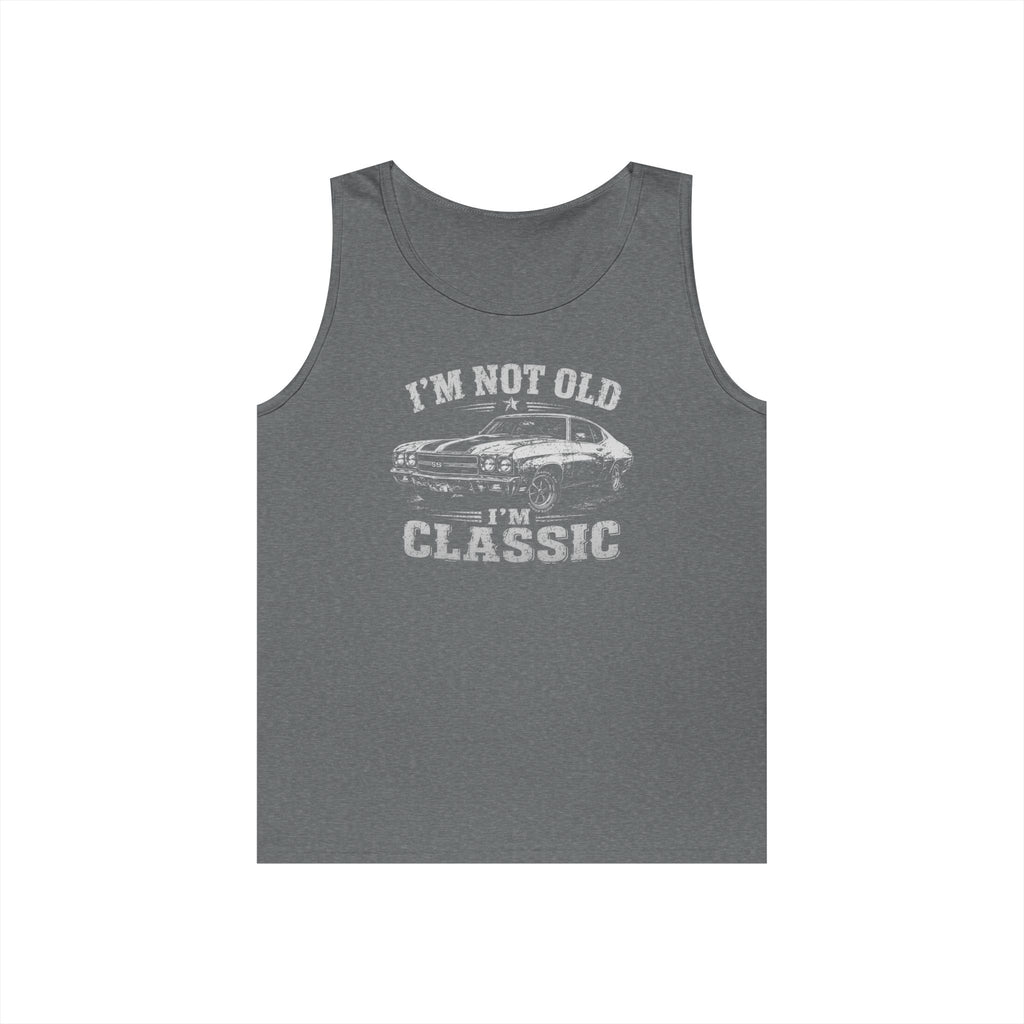 Not Old, Classic Heavy Cotton Tank Top