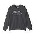 My Heart is on that Field Heavy Blend™ Crewneck Sweatshirt
