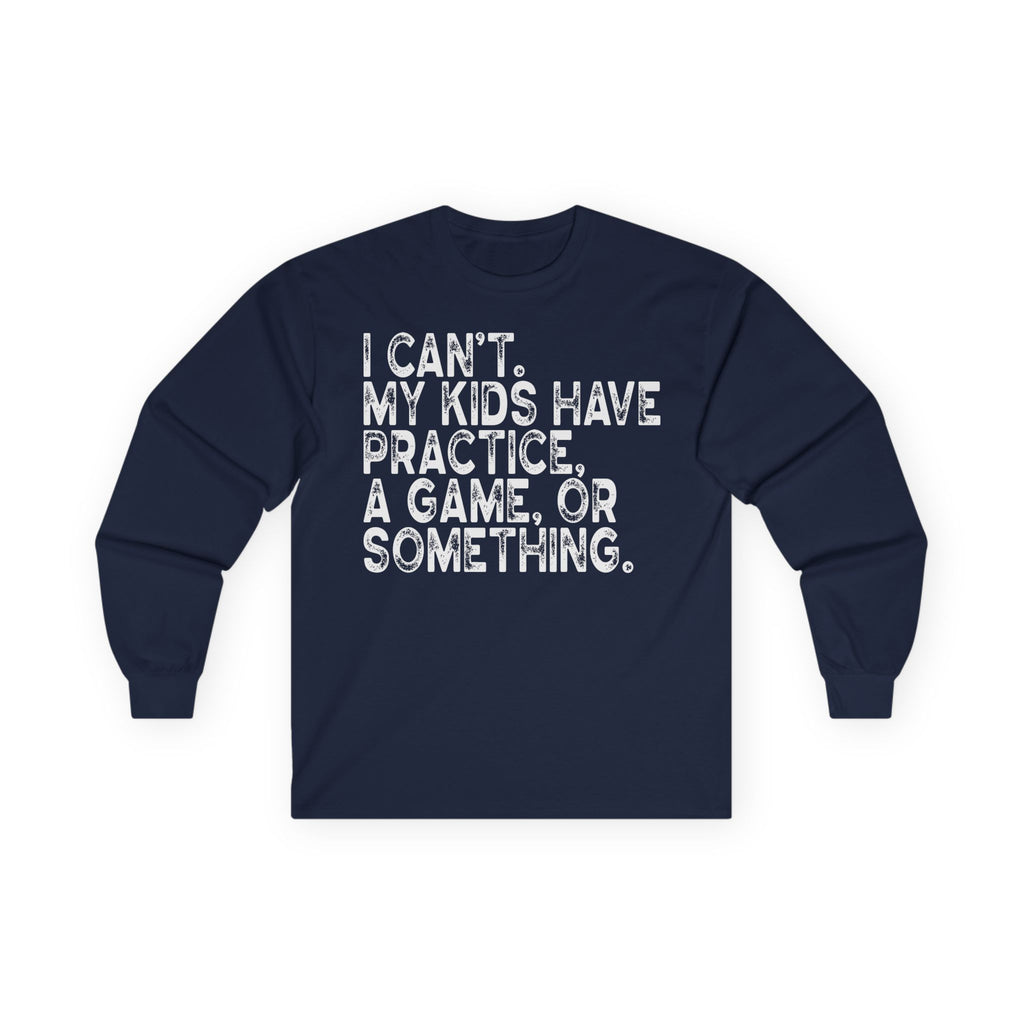 Busy Parents Cotton Long Sleeve Tee