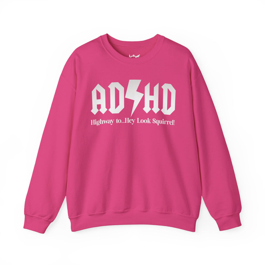 ADHD Highway to... Heavy Blend™ Crewneck Sweatshirt