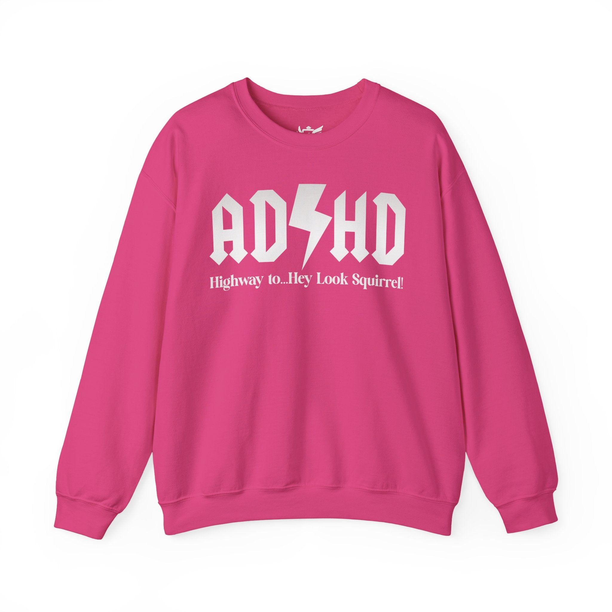 ADHD Highway to... Heavy Blend™ Crewneck Sweatshirt