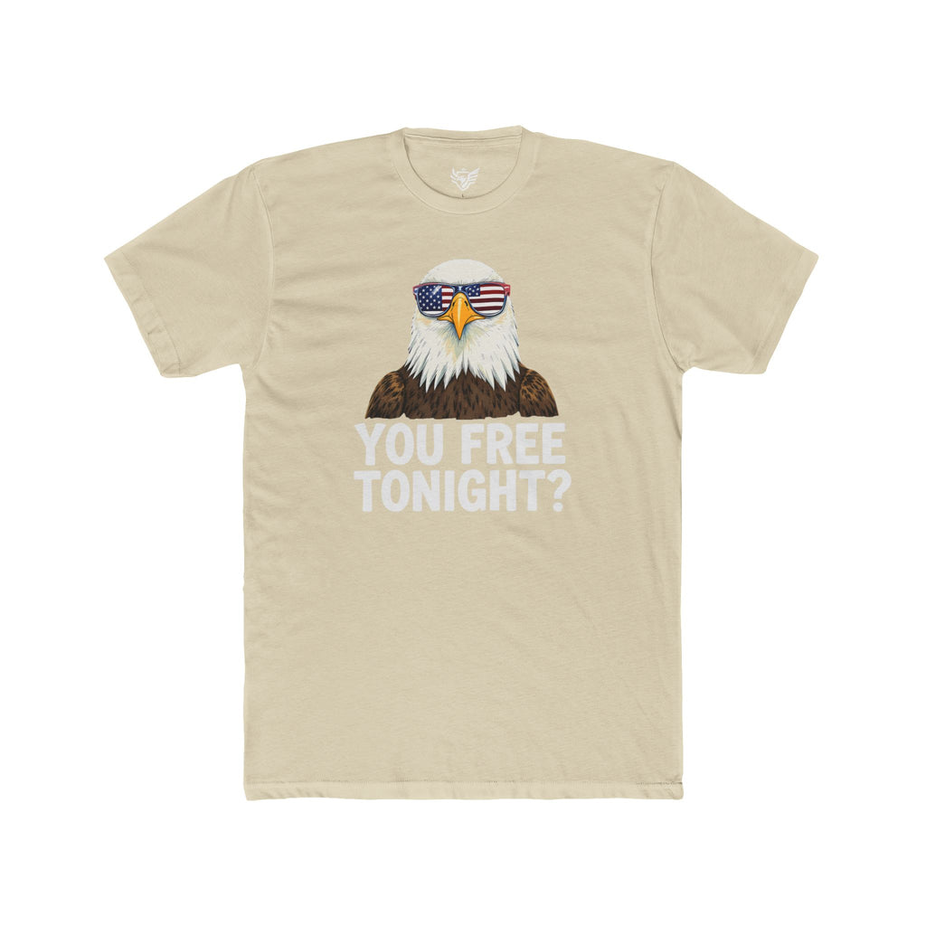 You Free Tonight? Cotton Crew Tee