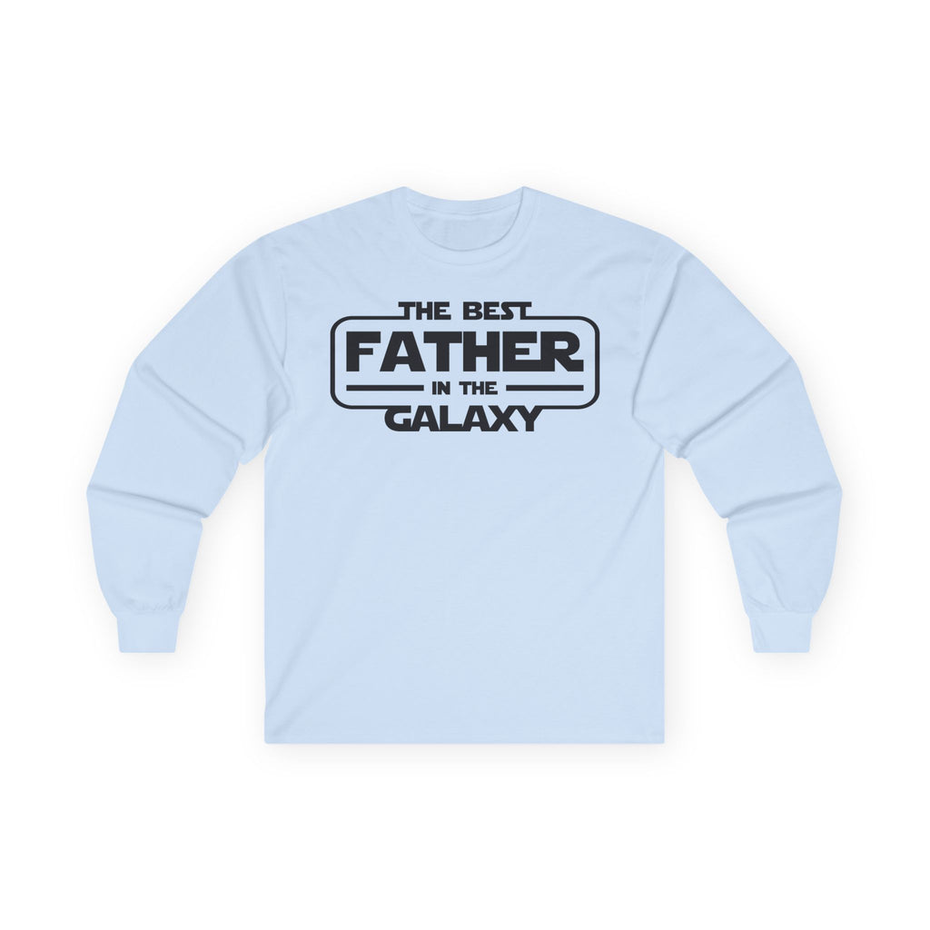 The Best Father In The Galaxy Cotton Long Sleeve Tee