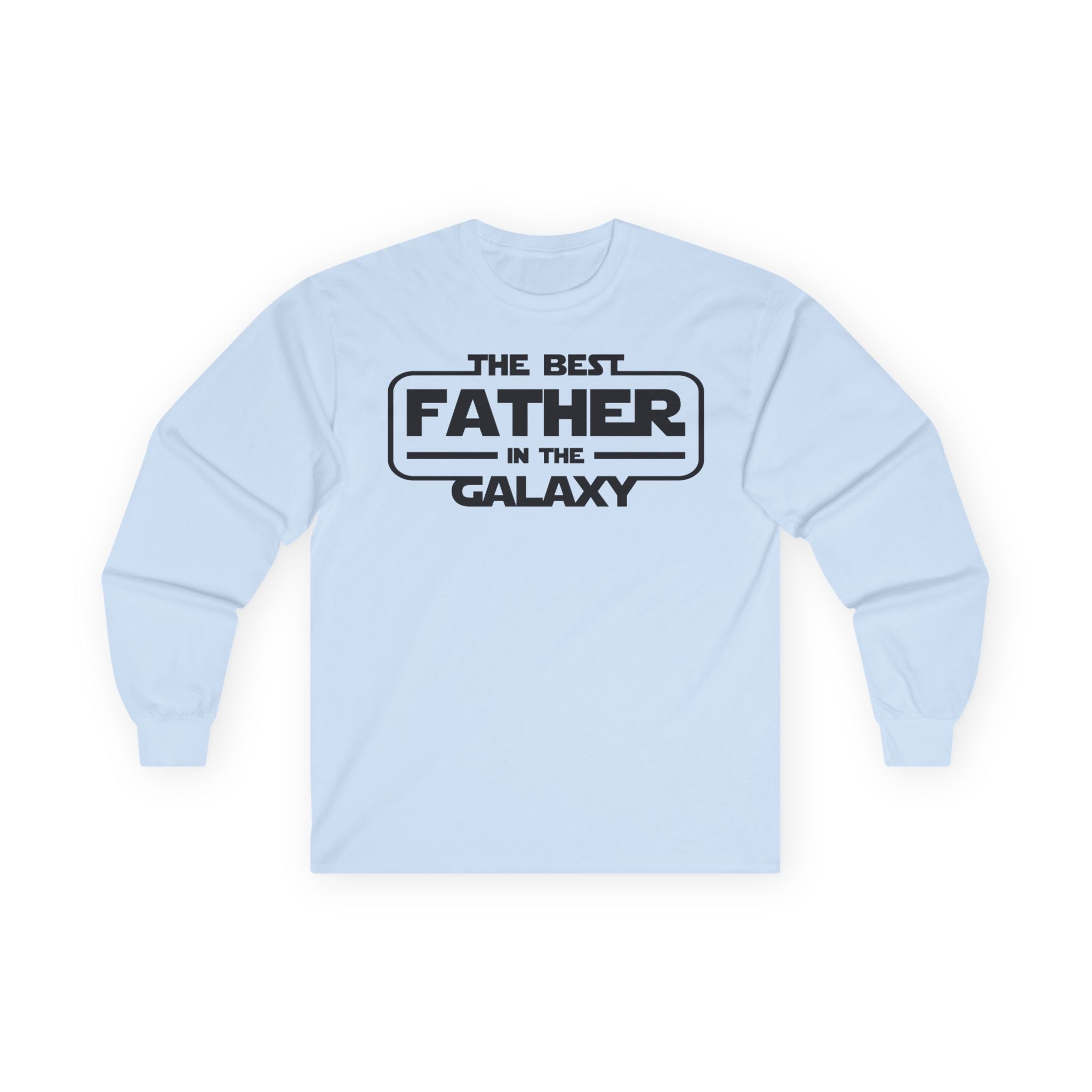 The Best Father In The Galaxy Cotton Long Sleeve Tee