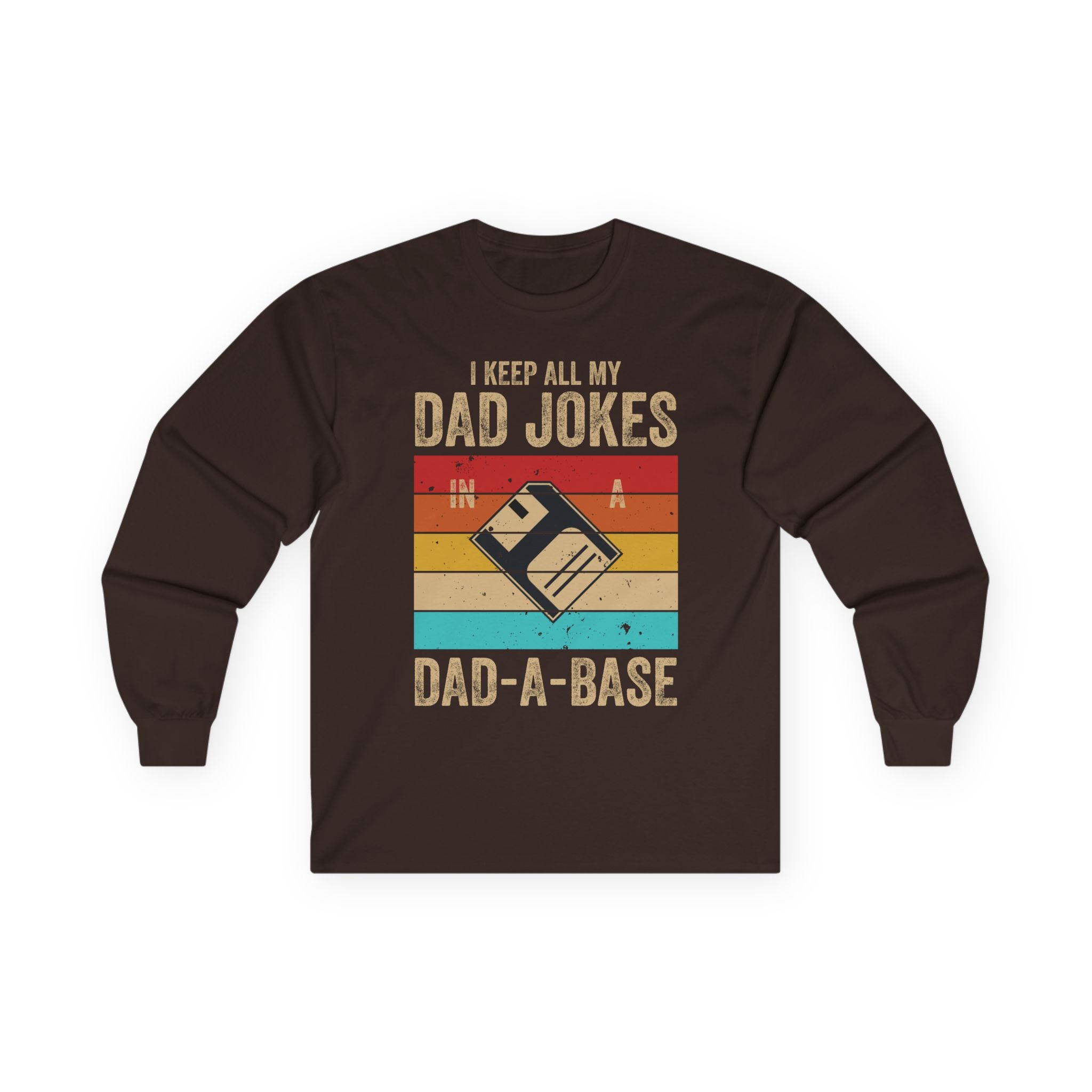 Dad-A-Base Cotton Long Sleeve Tee